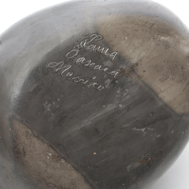 Collection of Black Pottery Decor