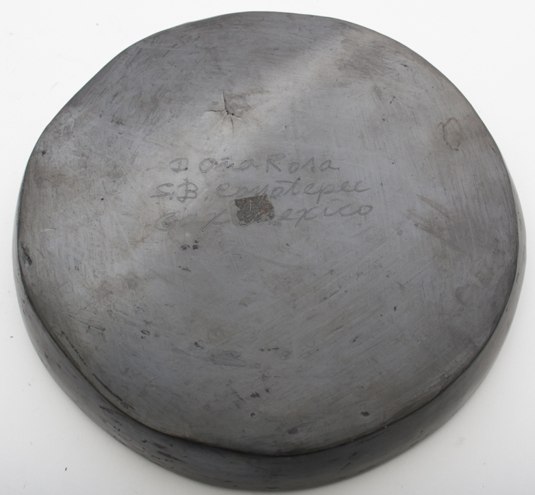 Collection of Black Pottery Decor