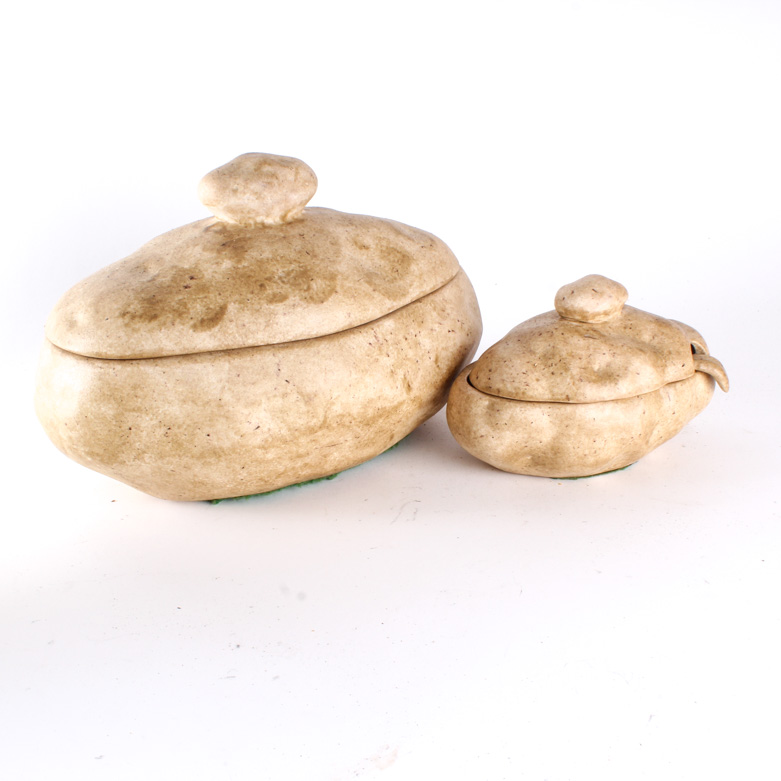 Vintage Handmade Baked Potato Tureens