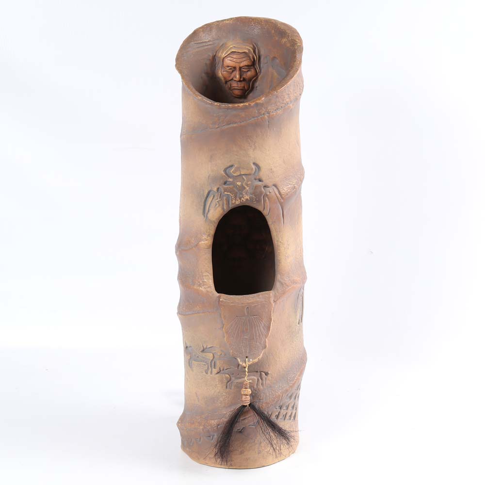 Lan Spurgers Native American Inspired Luminary