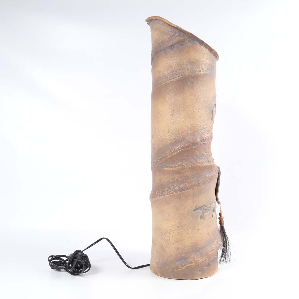 Lan Spurgers Native American Inspired Luminary