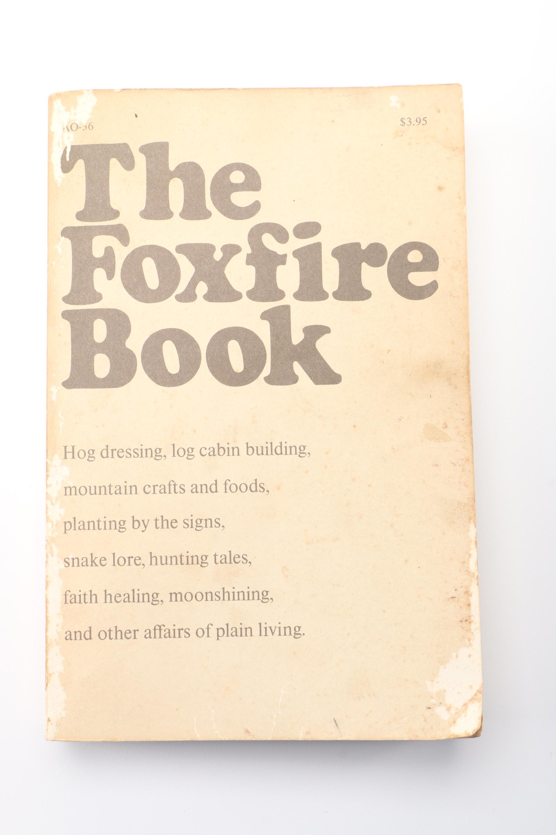 Vintage Paperback "Foxfire" Series Books