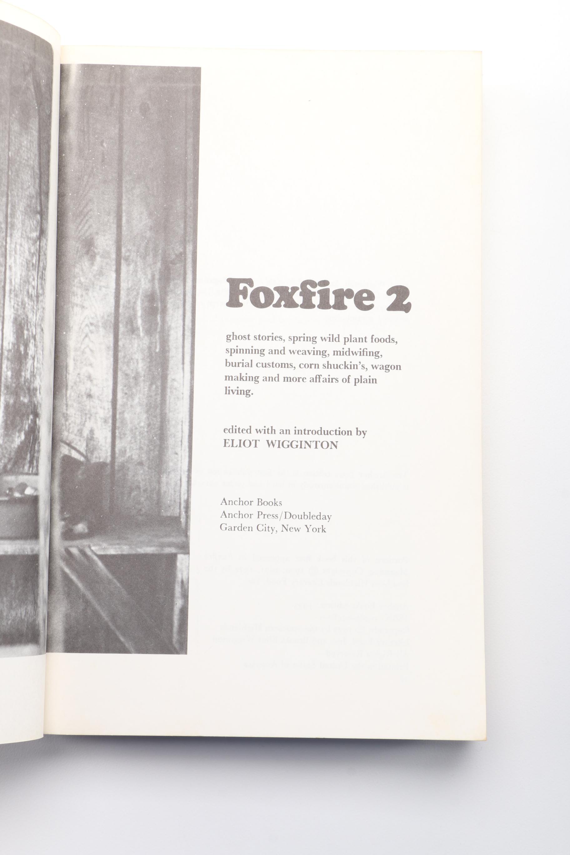 Vintage Paperback "Foxfire" Series Books