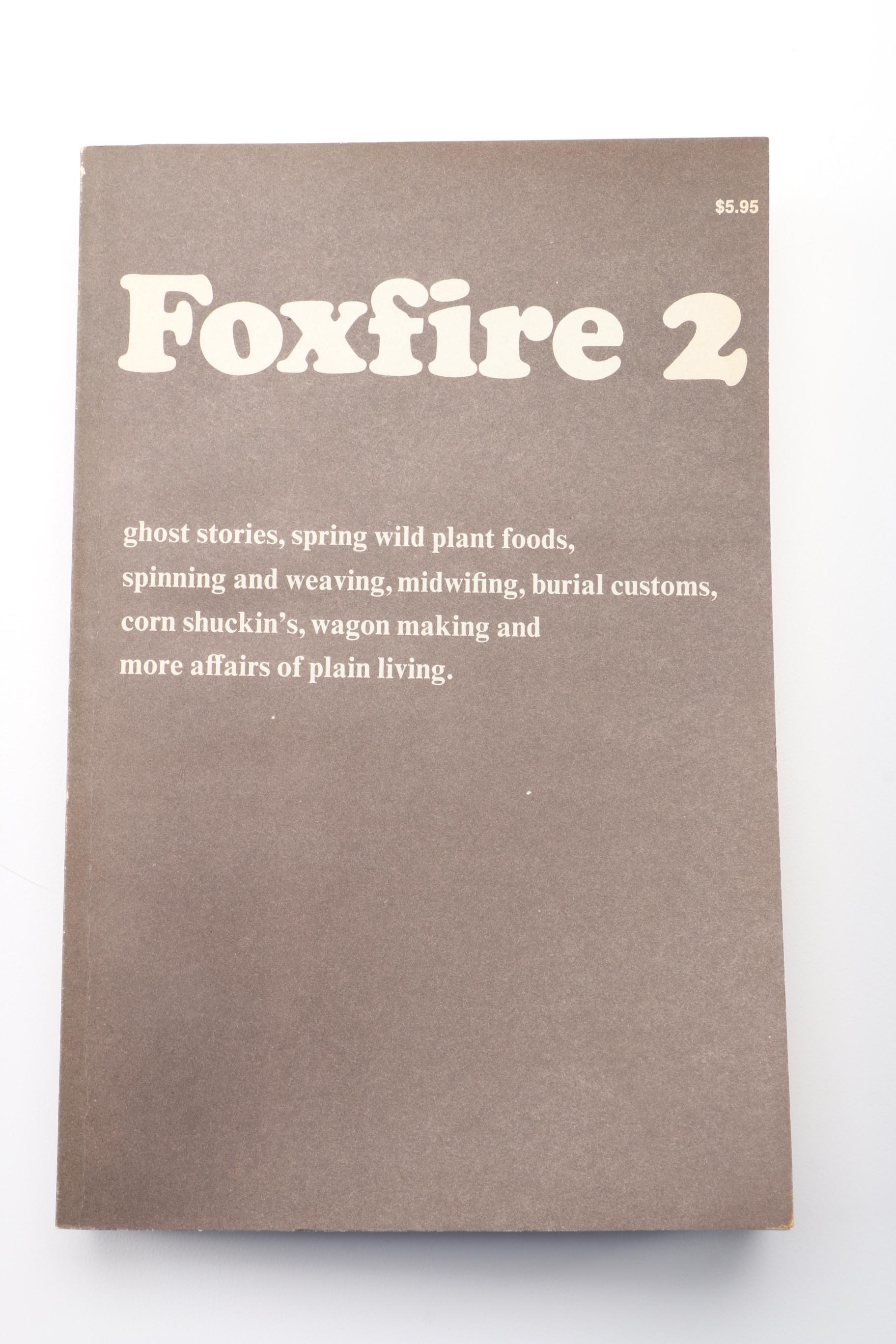 Vintage Paperback "Foxfire" Series Books