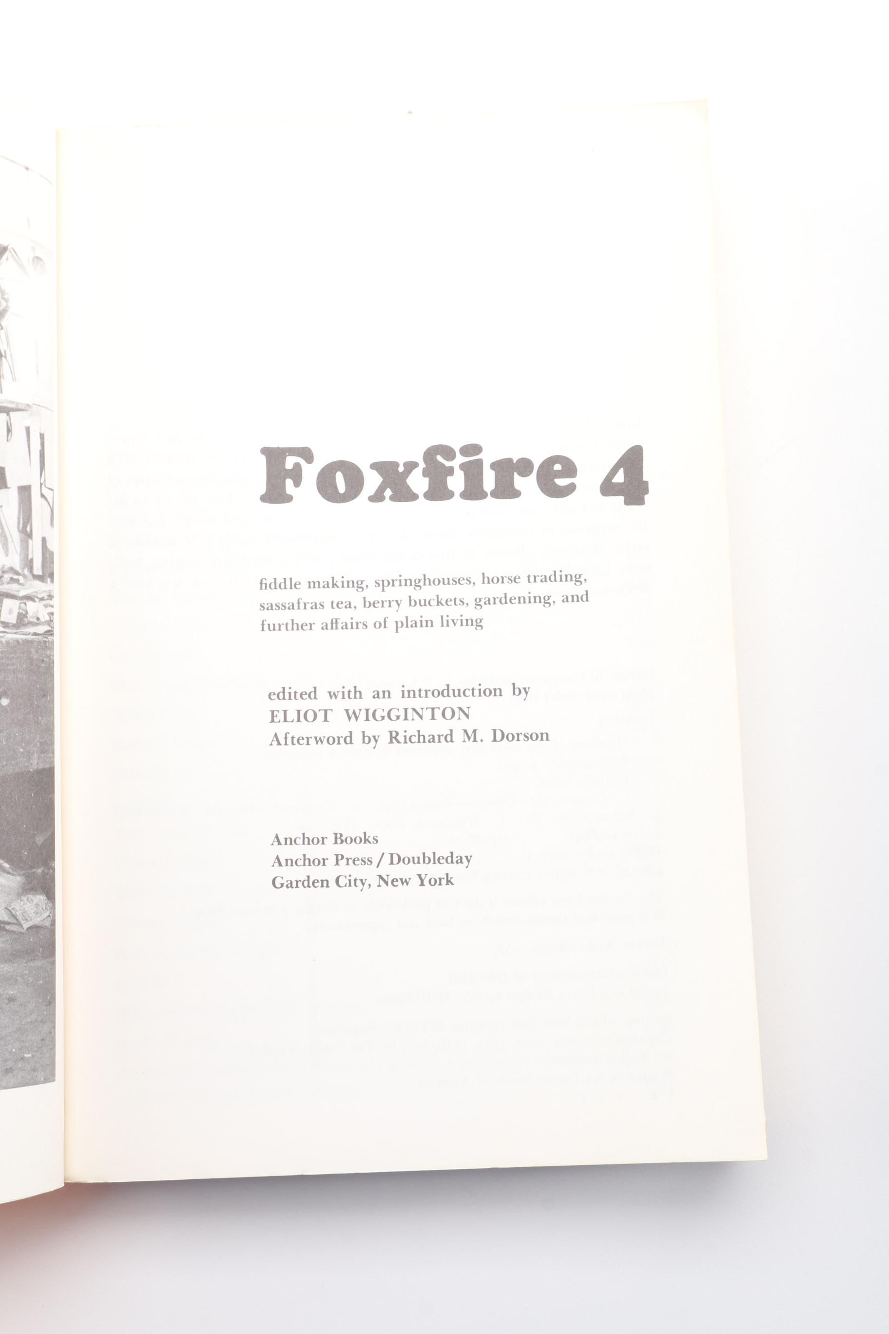 Vintage Paperback "Foxfire" Series Books