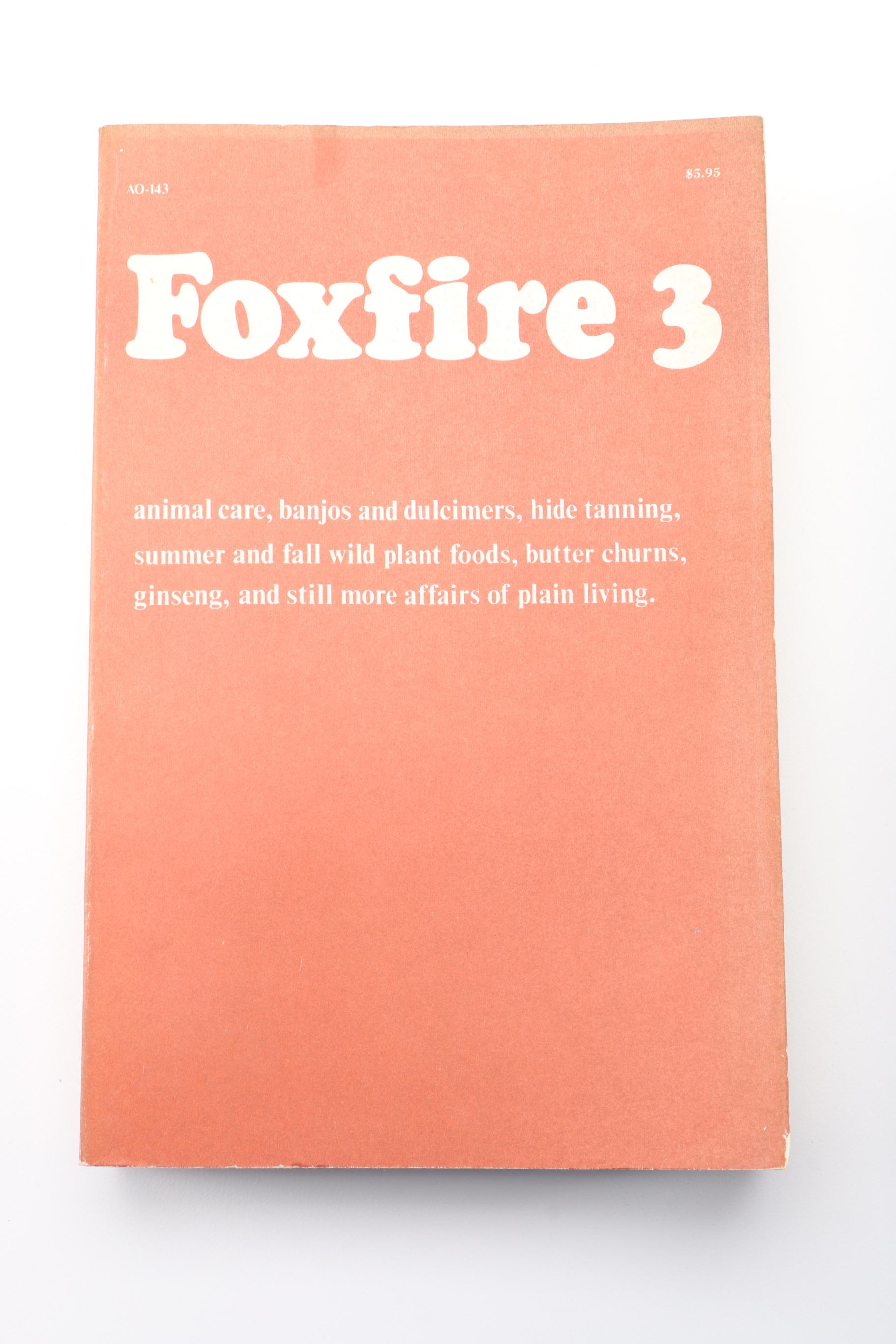 Vintage Paperback "Foxfire" Series Books