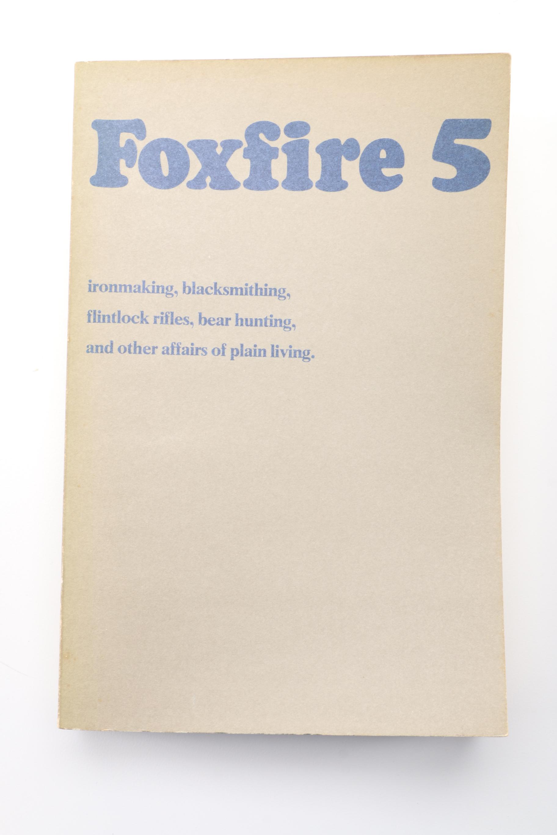 Vintage Paperback "Foxfire" Series Books