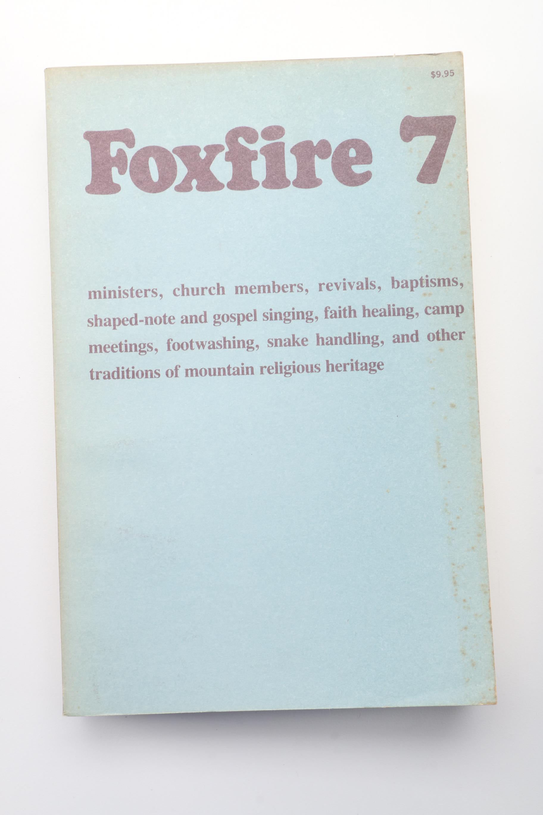 Vintage Paperback "Foxfire" Series Books