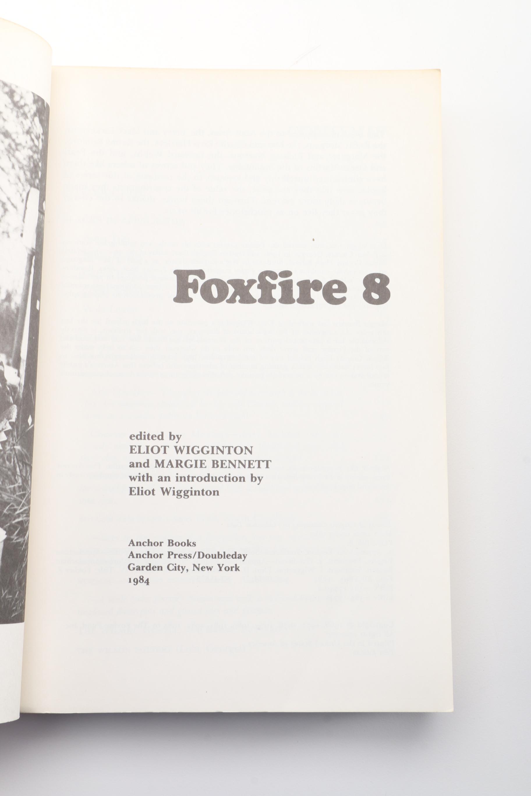 Vintage Paperback "Foxfire" Series Books