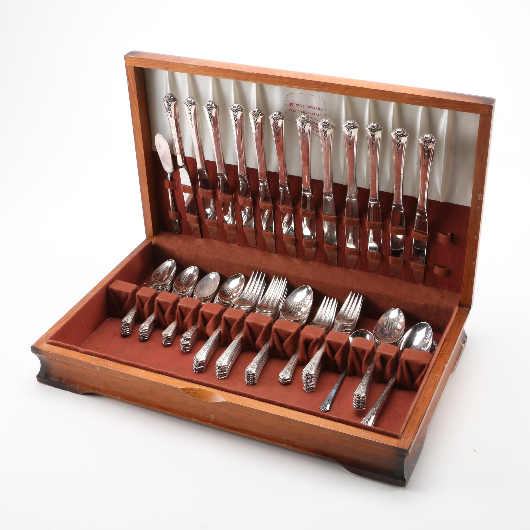 Holmes & Edwards "Spring Garden" Silver Plate Flatware