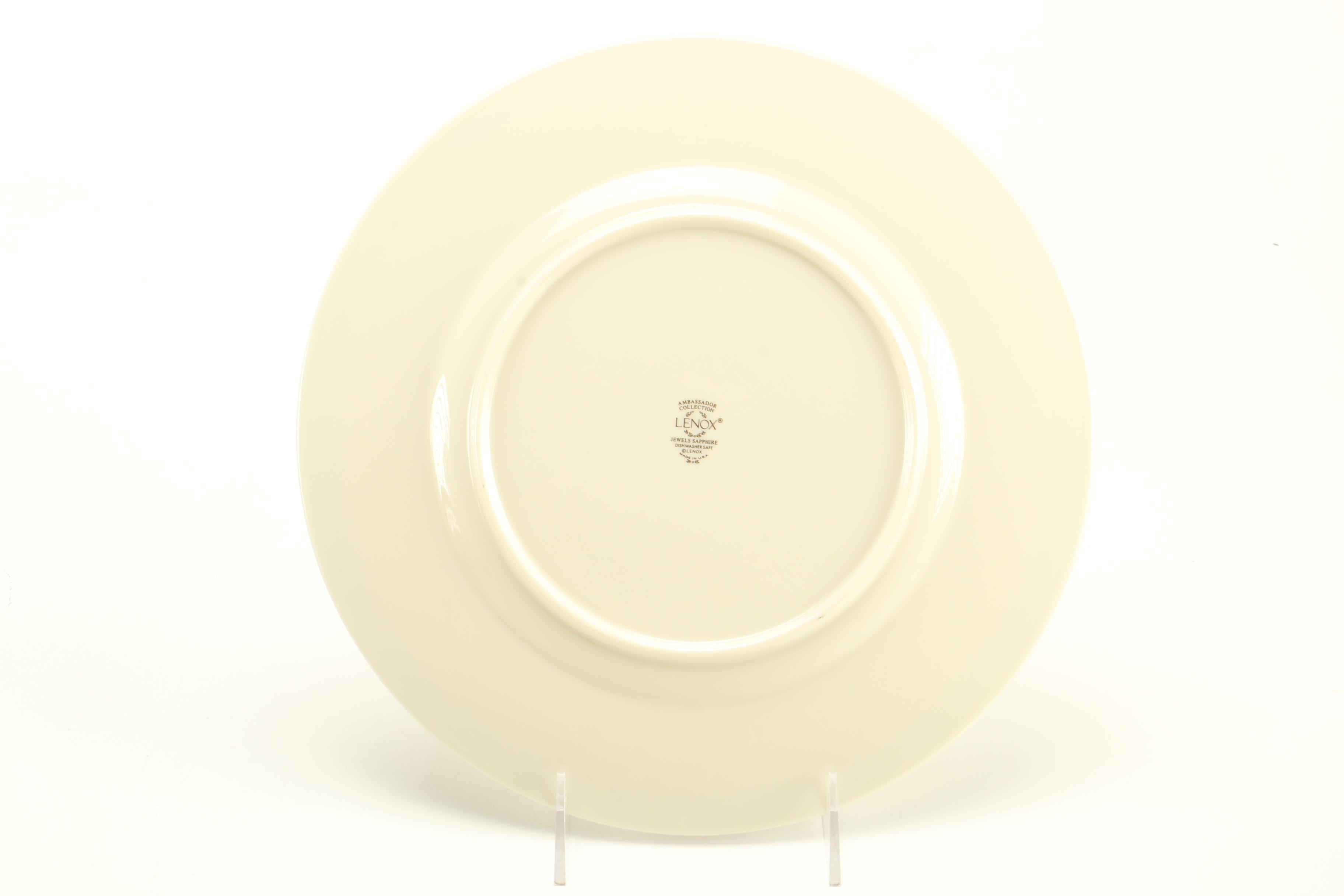 Lenox "Jewels Sapphire" China Tableware Set