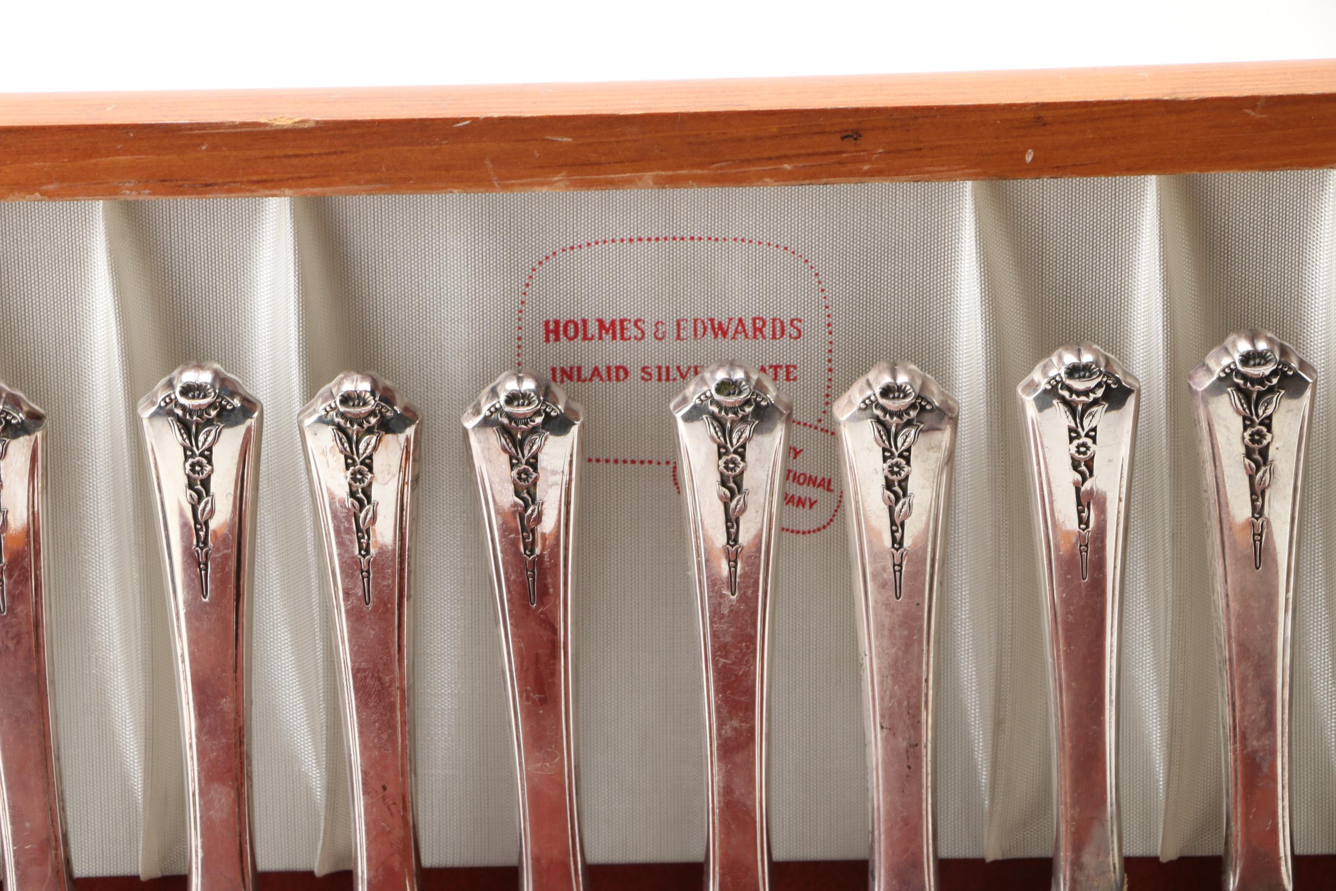 Holmes & Edwards "Spring Garden" Silver Plate Flatware