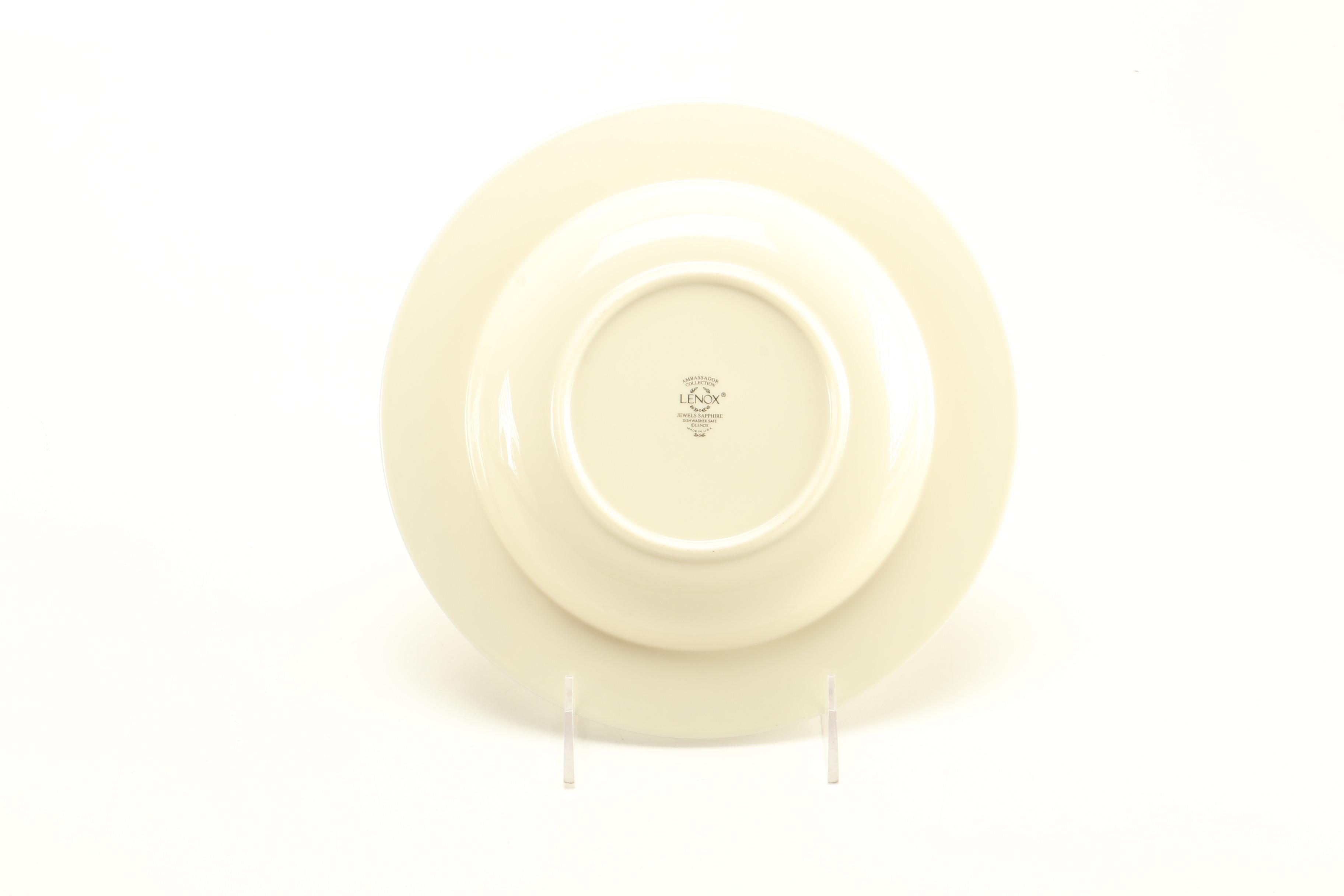 Lenox "Jewels Sapphire" China Tableware Set