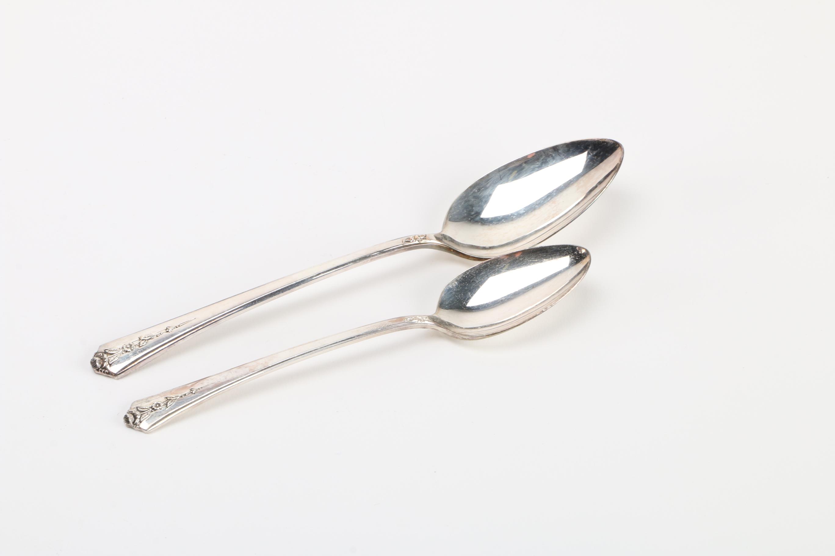 Holmes & Edwards "Spring Garden" Silver Plate Flatware