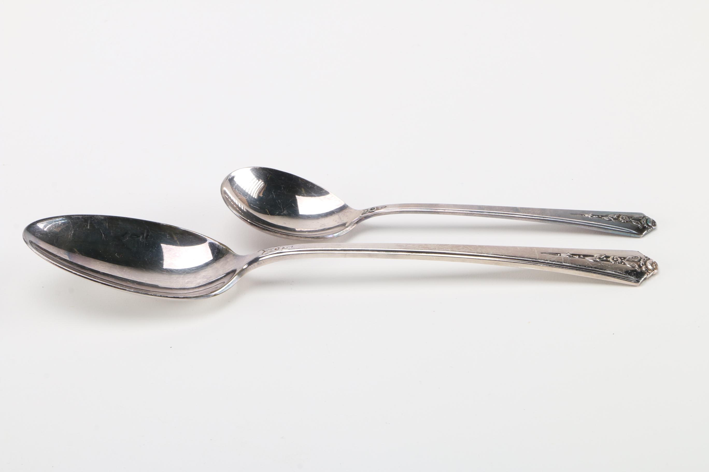 Holmes & Edwards "Spring Garden" Silver Plate Flatware