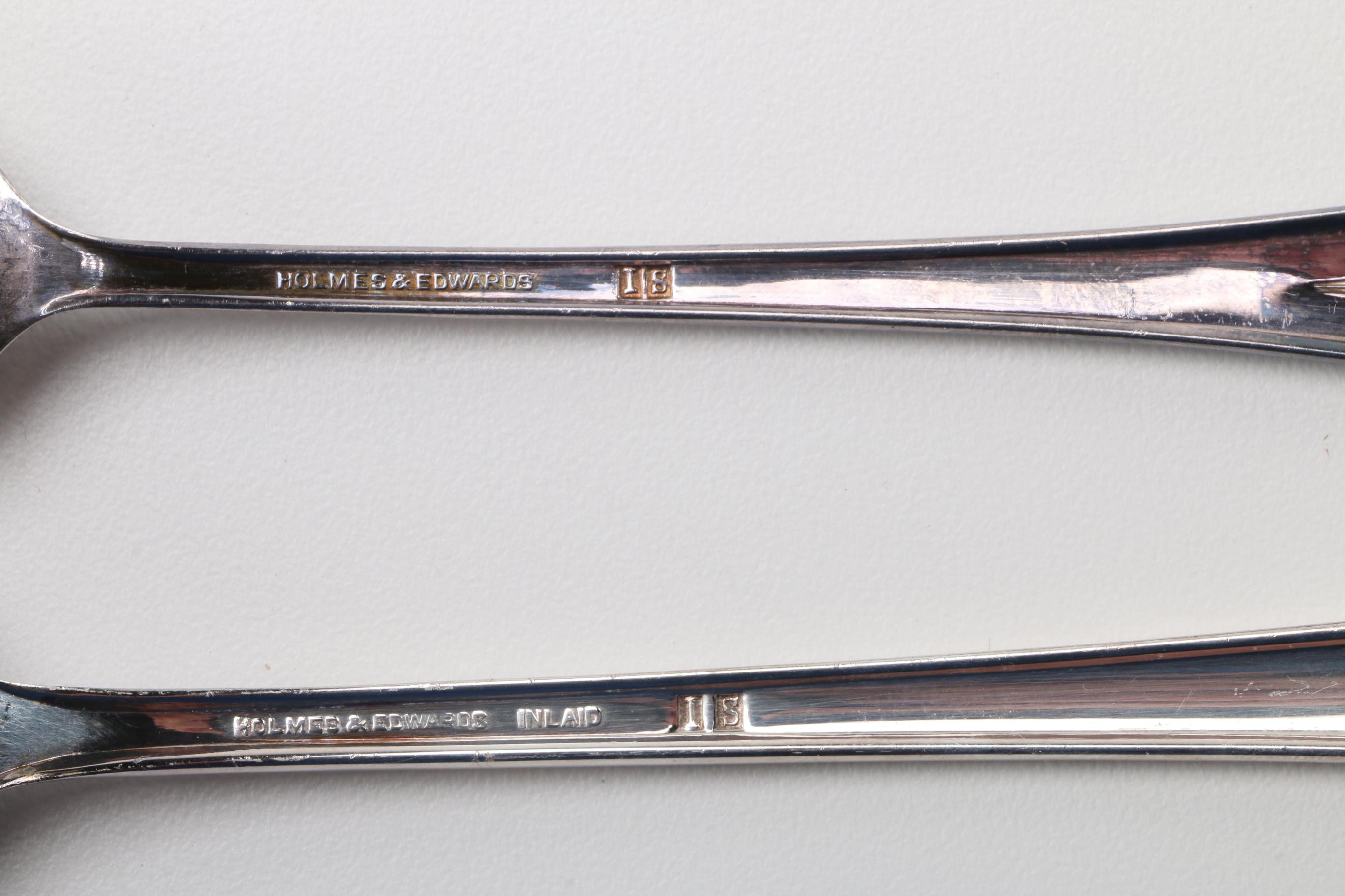 Holmes & Edwards "Spring Garden" Silver Plate Flatware