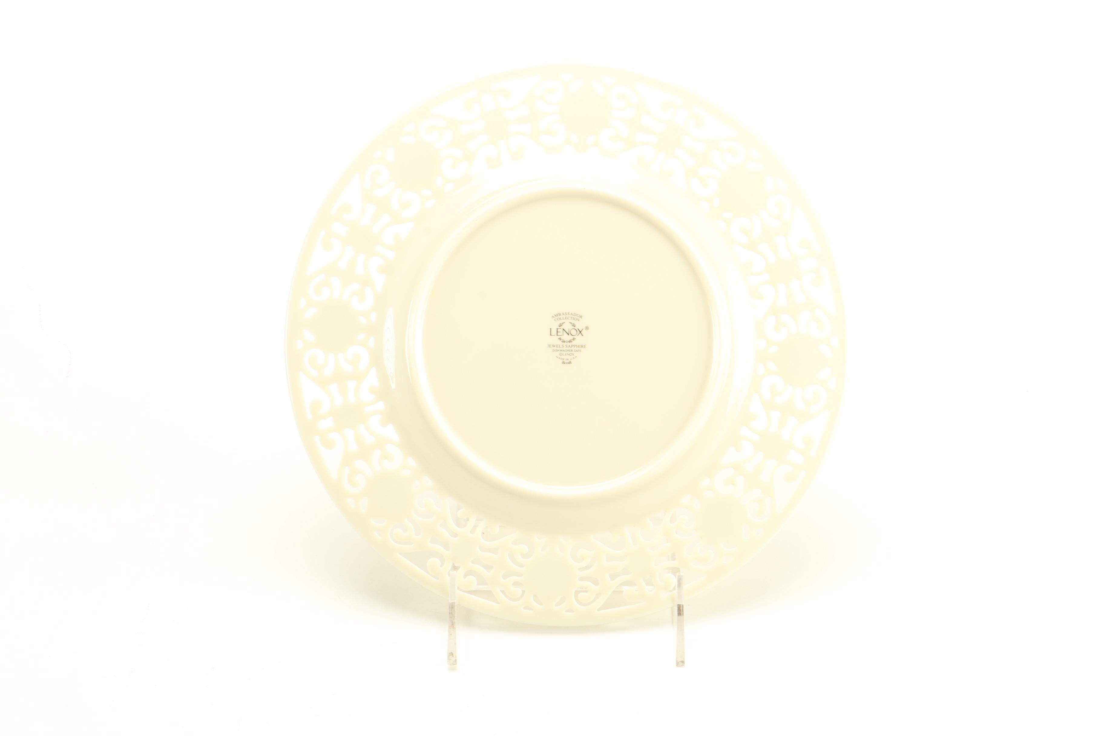 Lenox "Jewels Sapphire" China Tableware Set