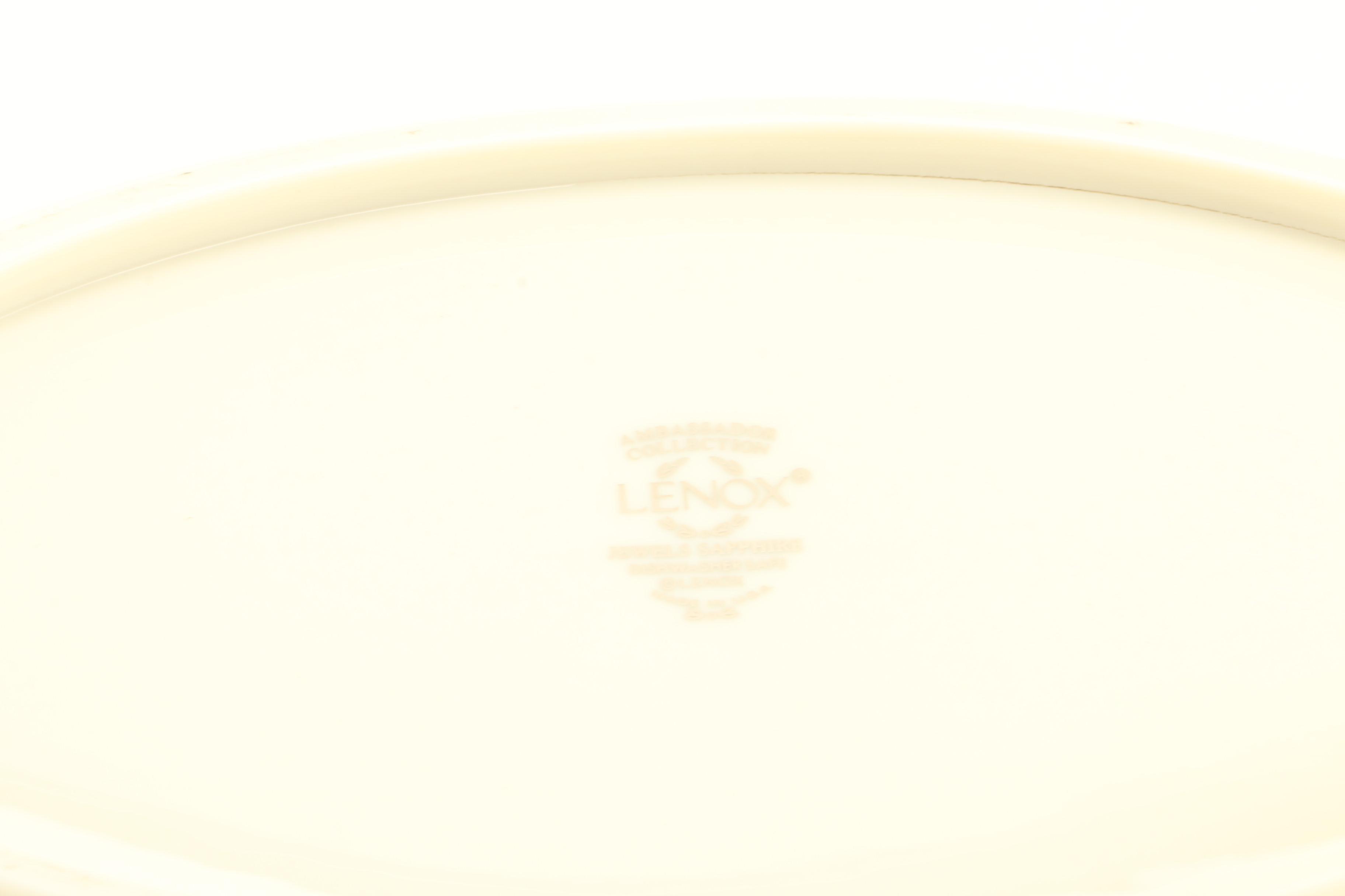 Lenox "Jewels Sapphire" China Tableware Set