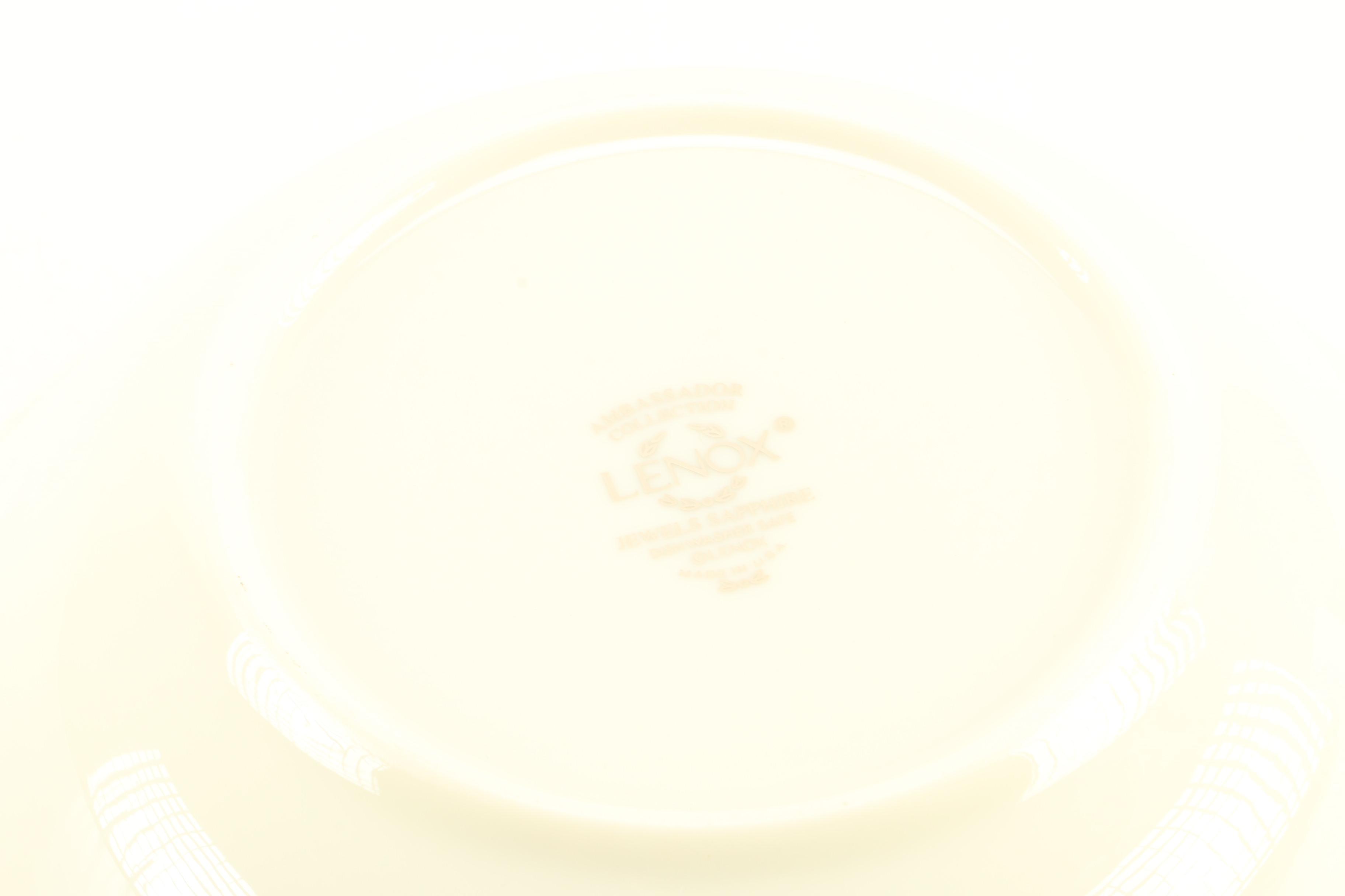 Lenox "Jewels Sapphire" China Tableware Set