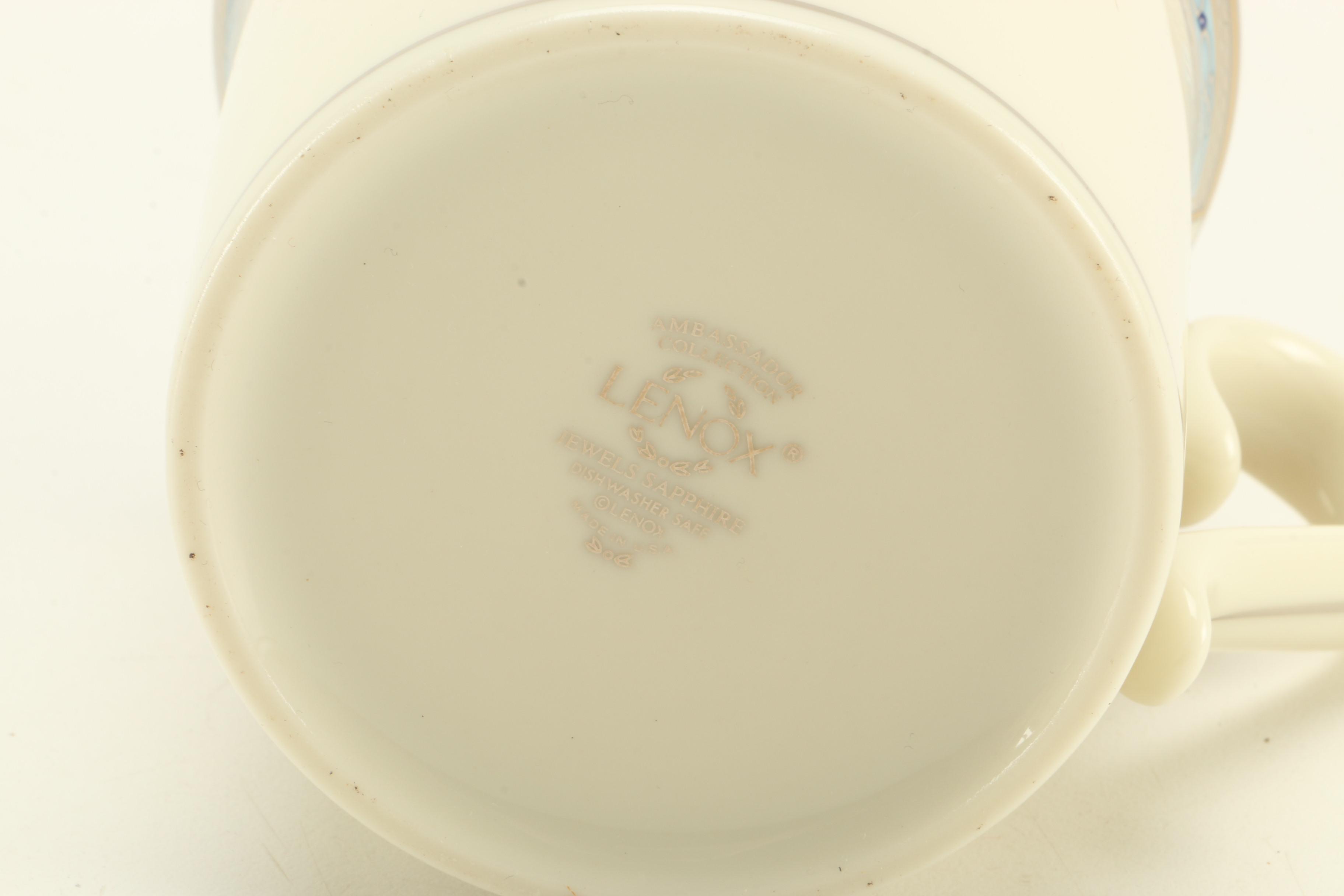 Lenox "Jewels Sapphire" China Tableware Set