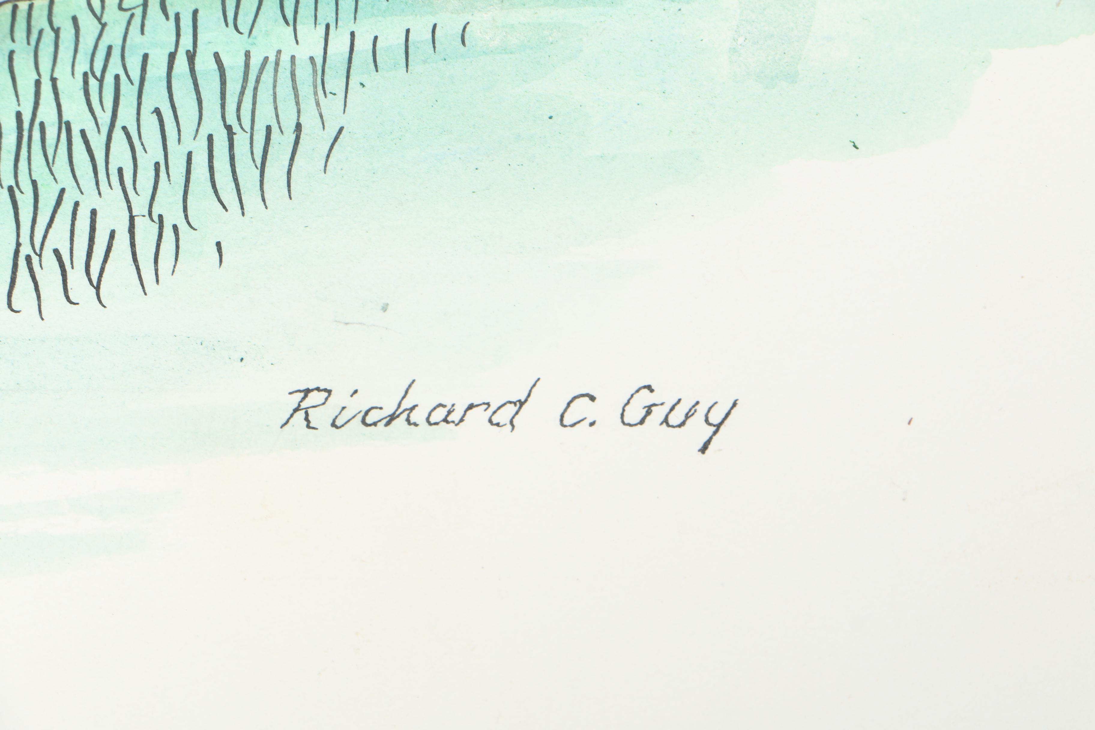 Richard C. Guy Civil War Themed Illustrations