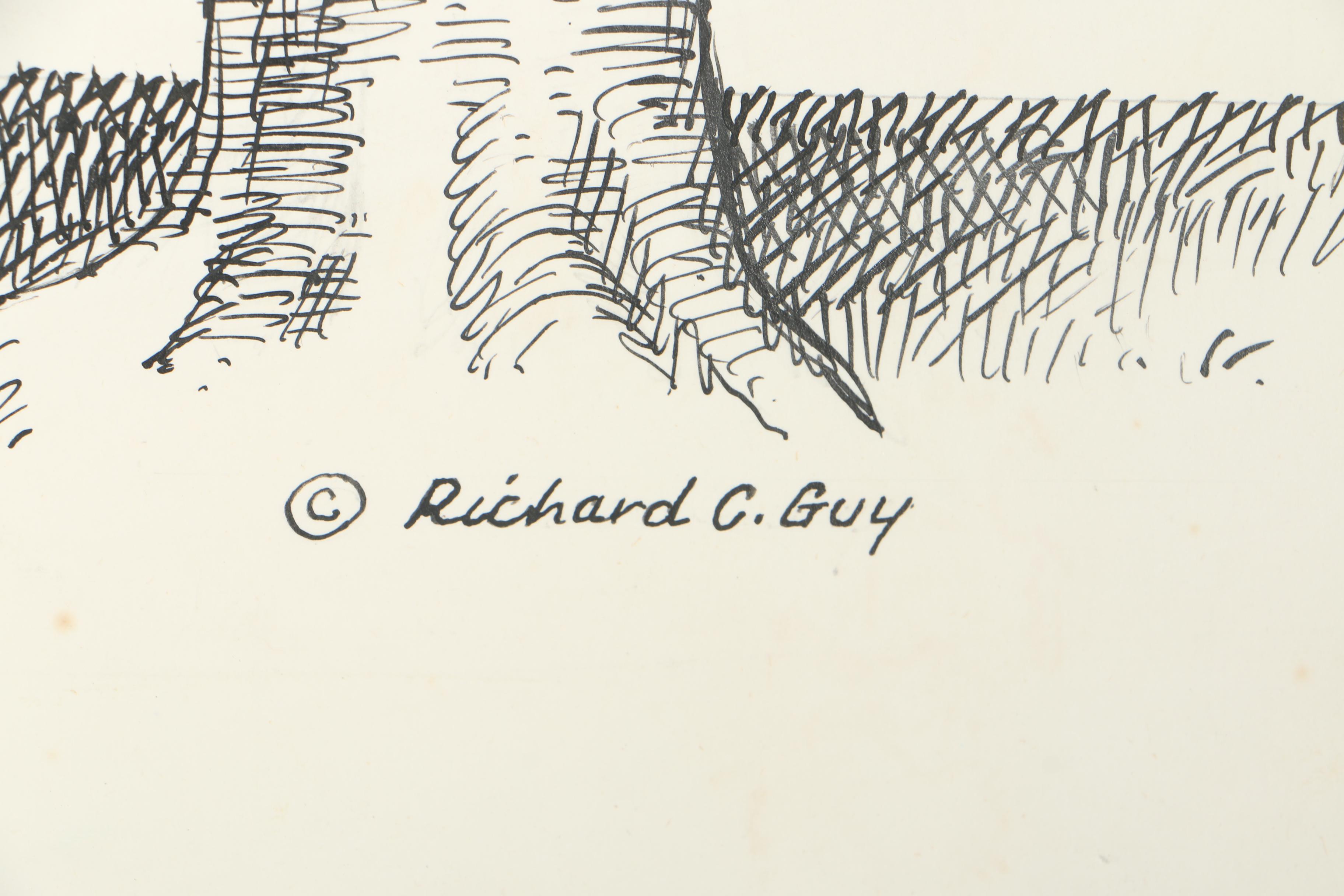 Richard C. Guy Civil War Themed Illustrations