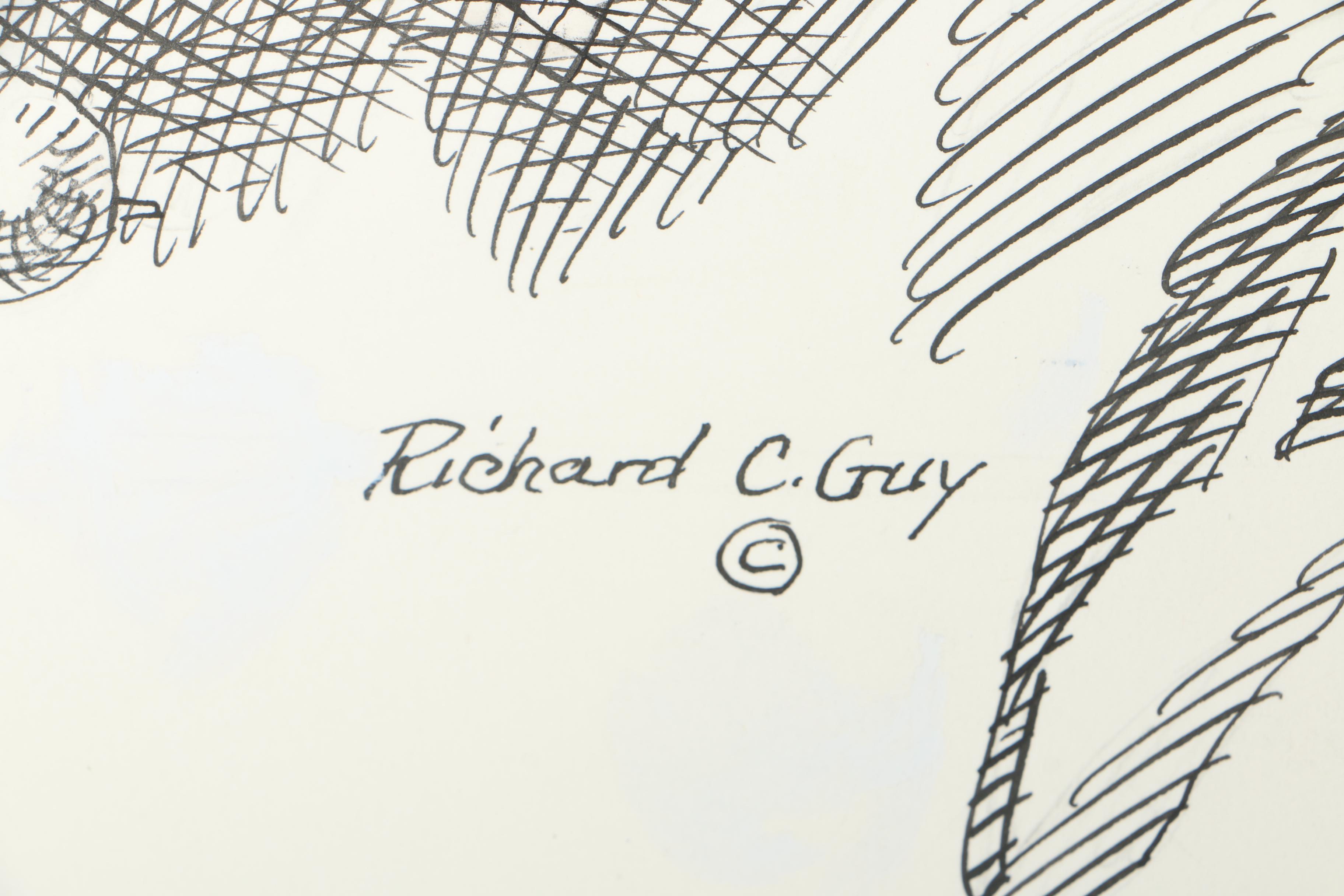 Richard C. Guy Civil War Themed Illustrations