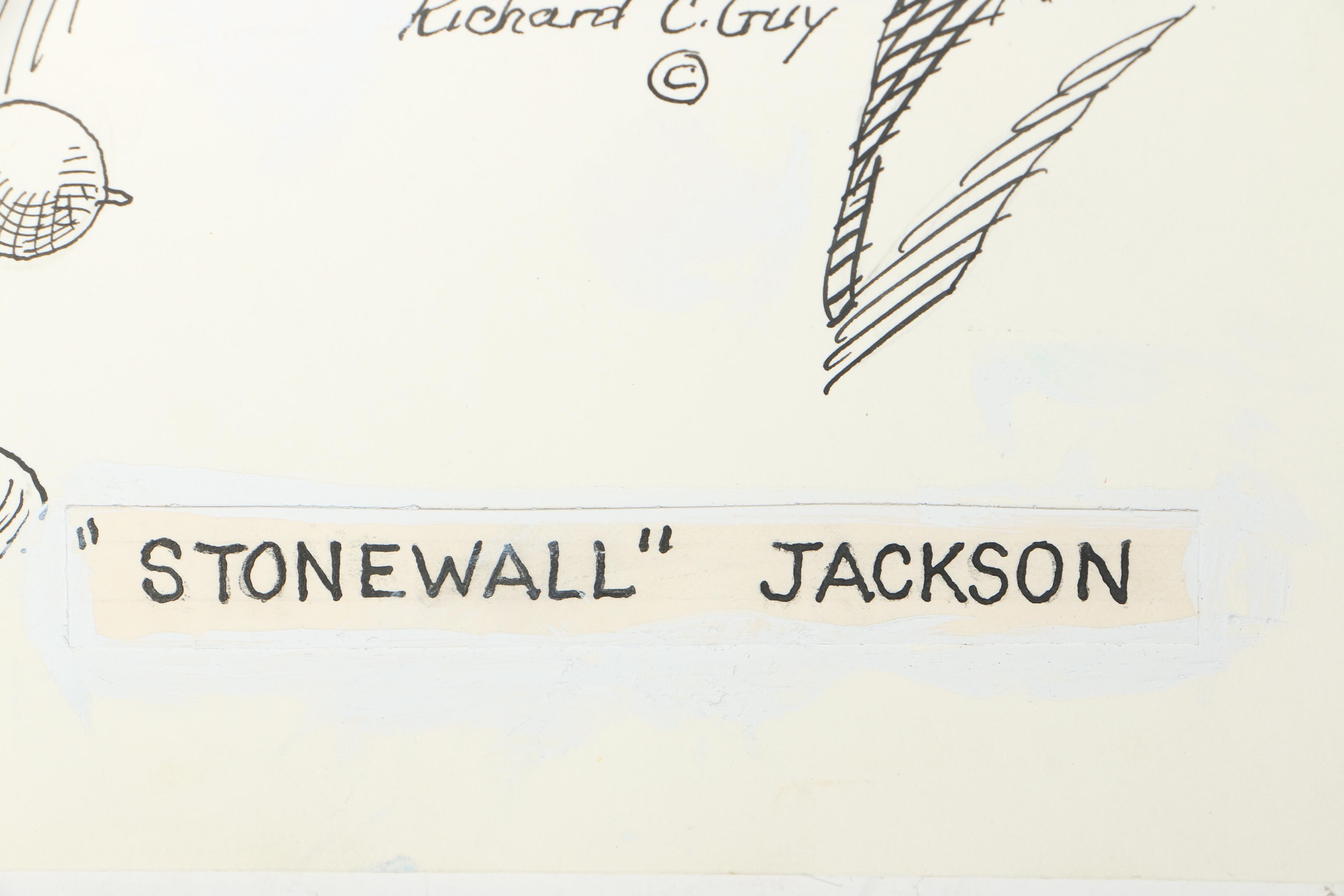 Richard C. Guy Civil War Themed Illustrations