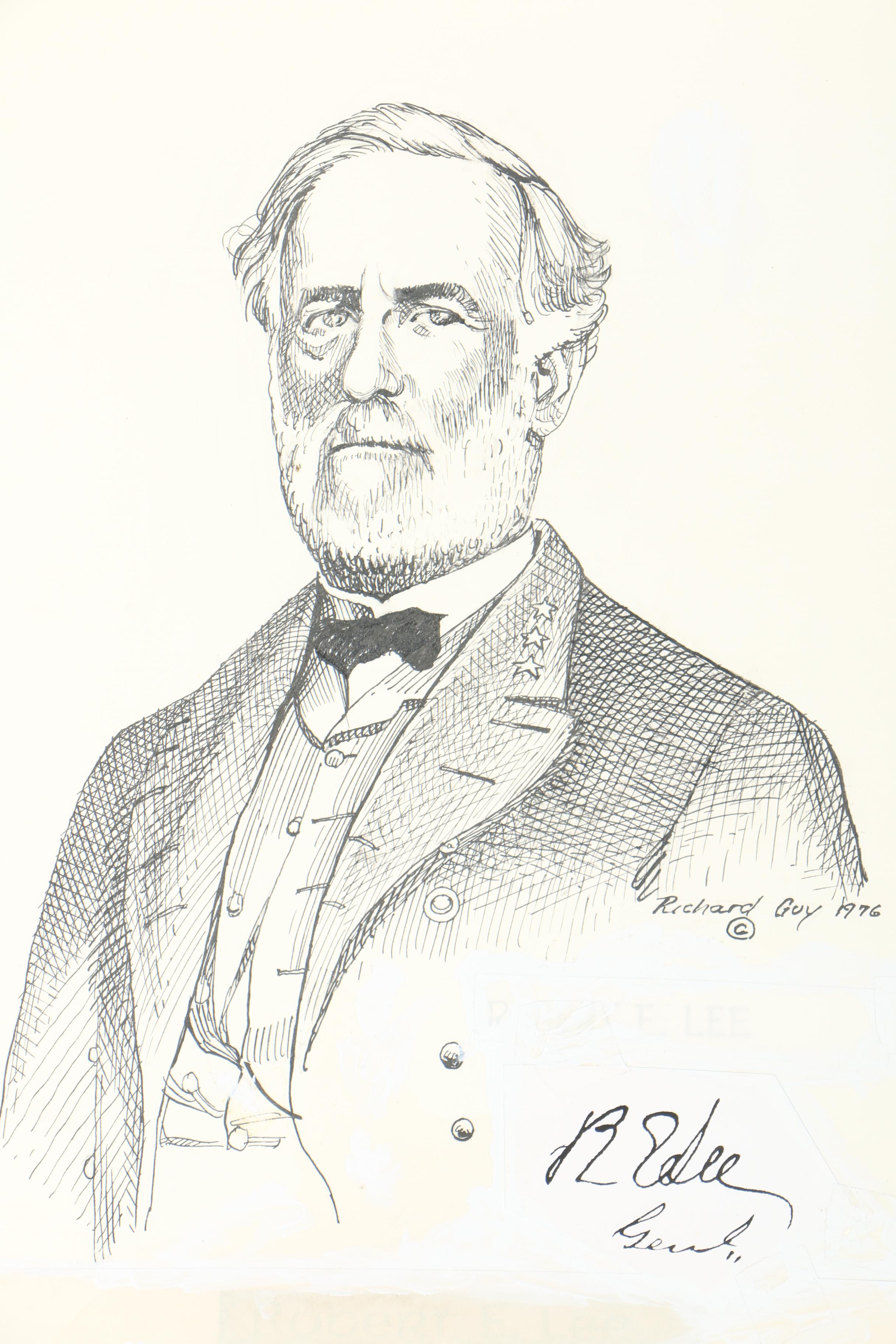 Richard C. Guy Civil War Themed Illustrations