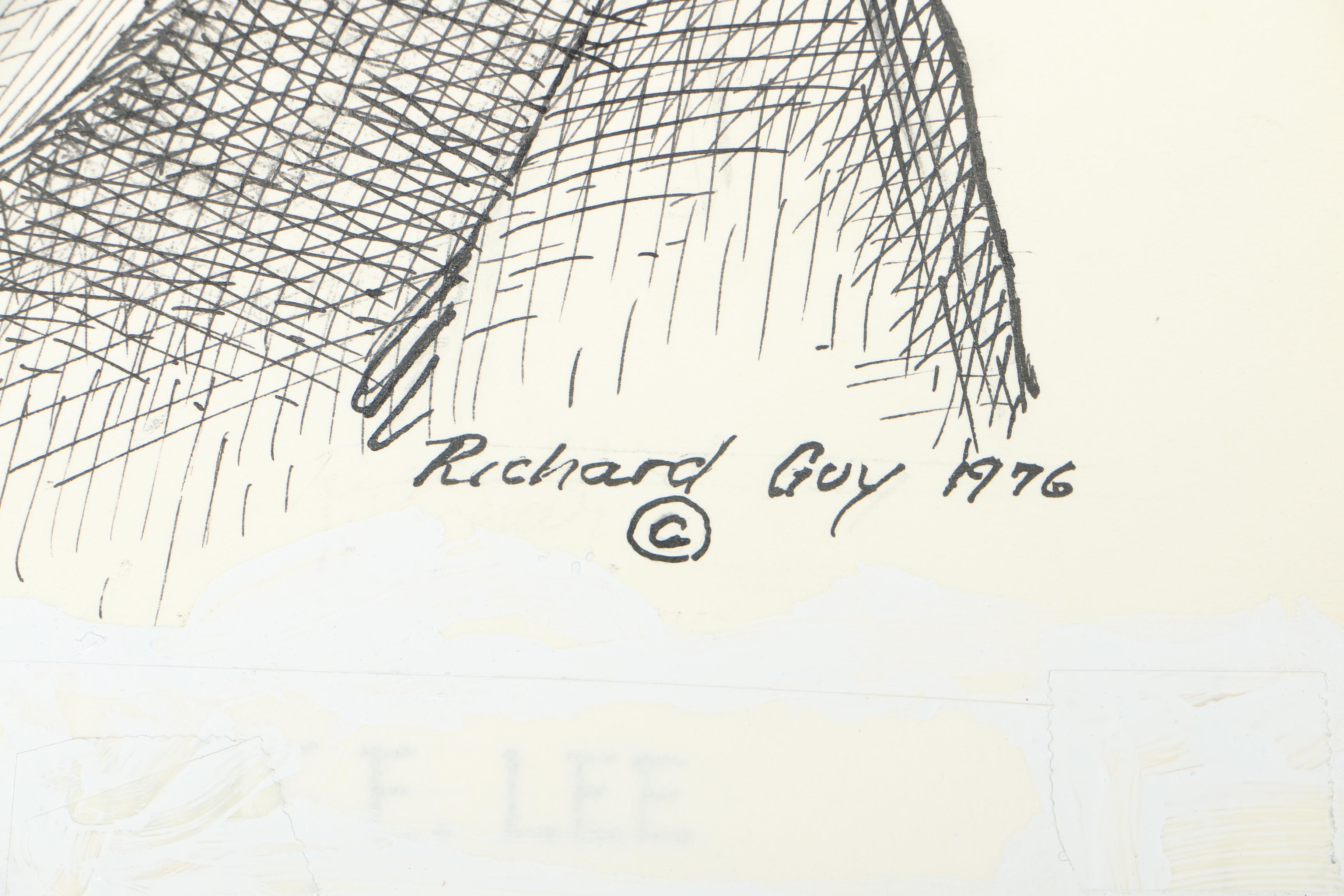 Richard C. Guy Civil War Themed Illustrations