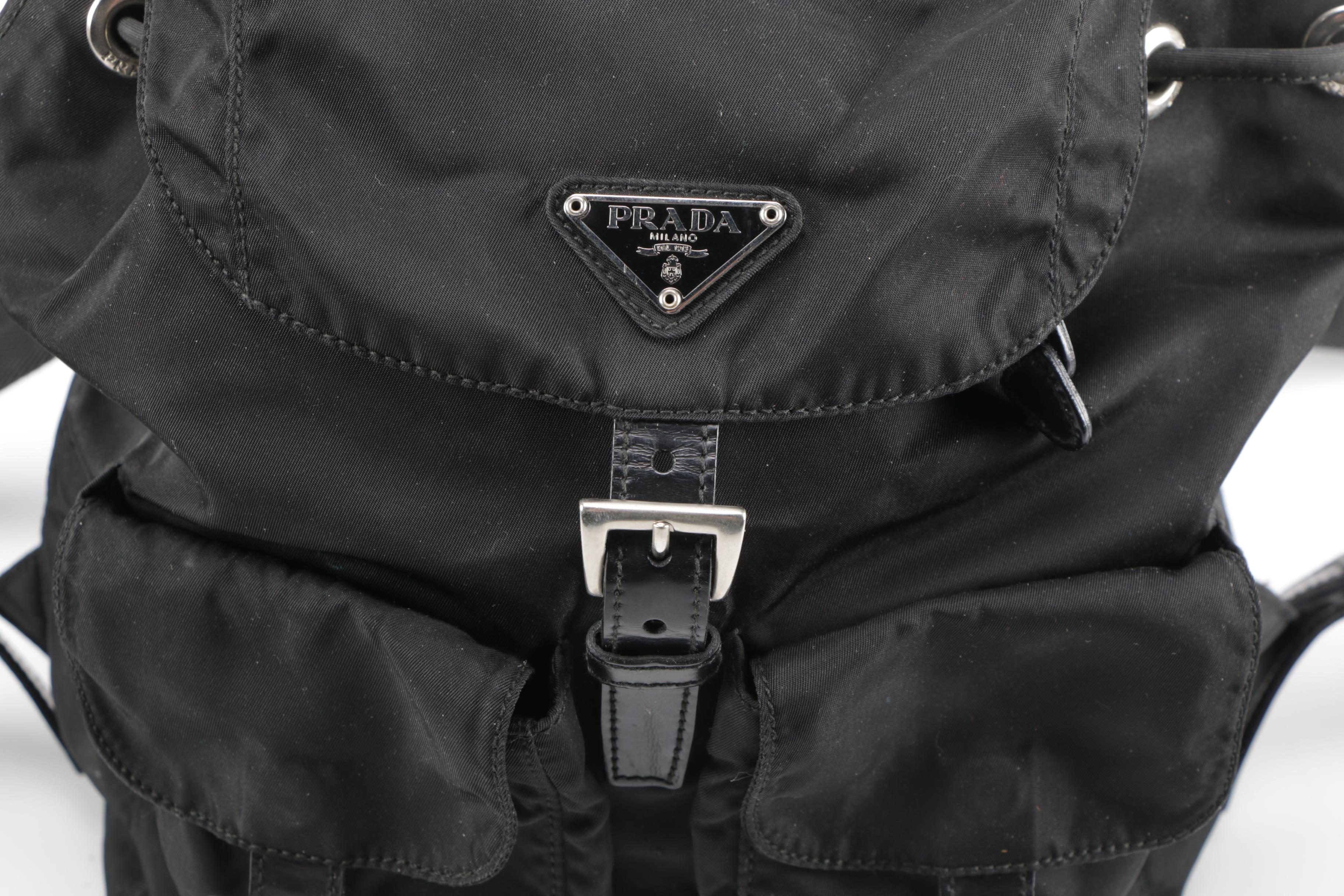 Black Prada Backpack