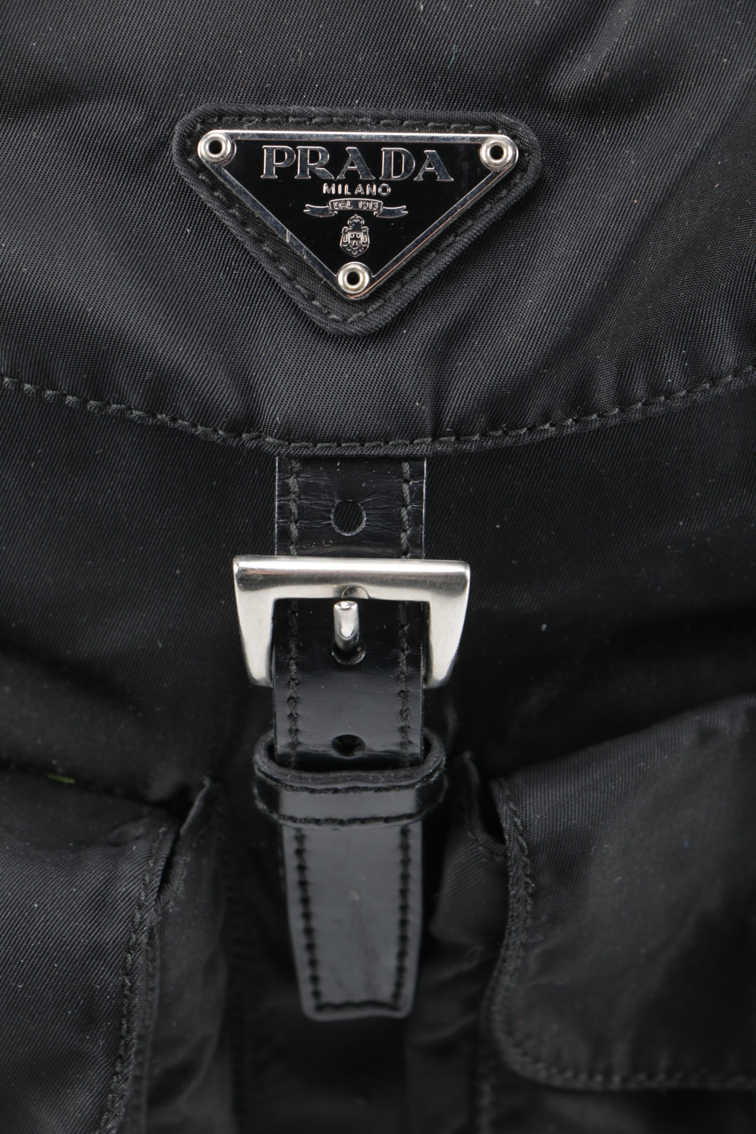 Black Prada Backpack