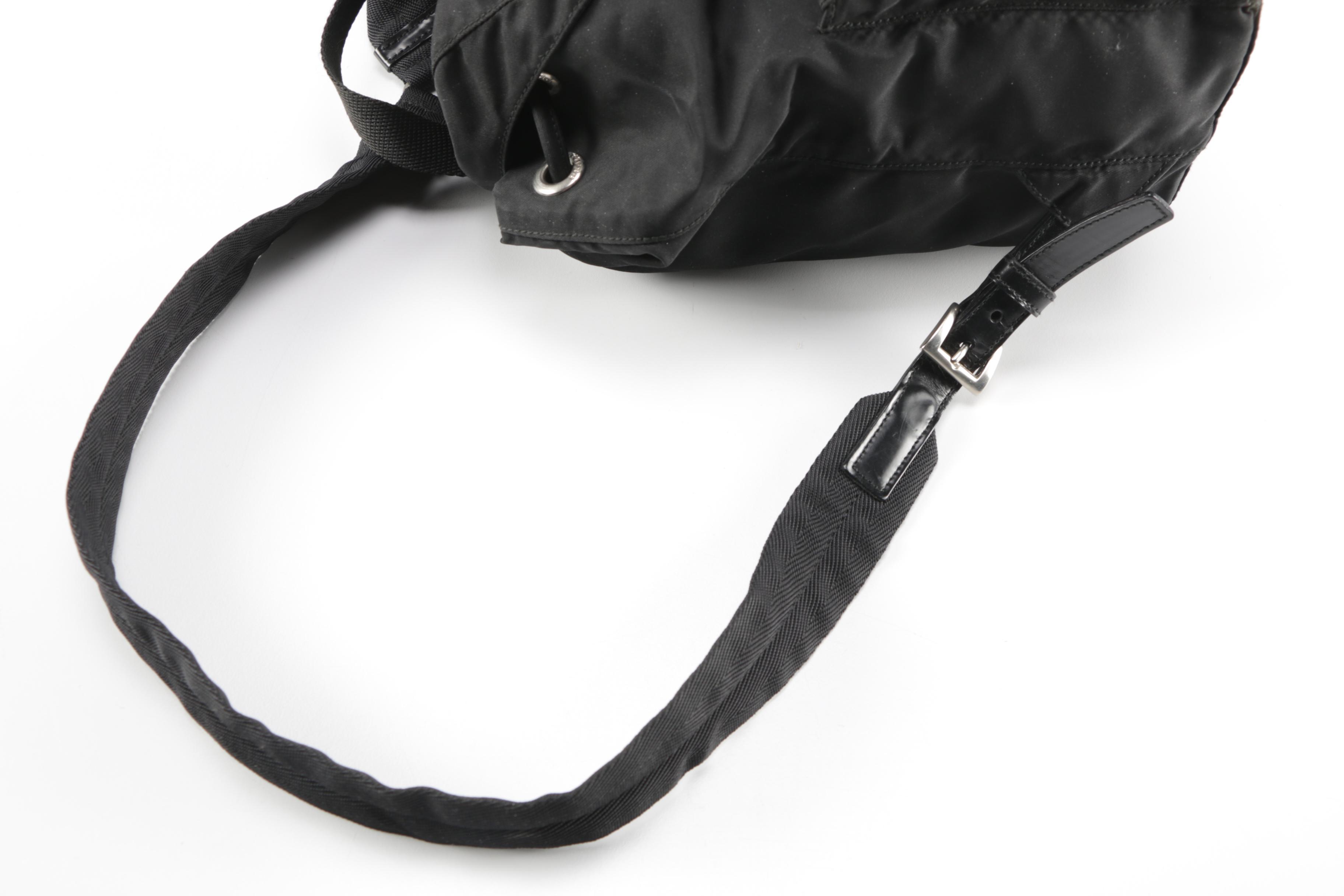 Black Prada Backpack