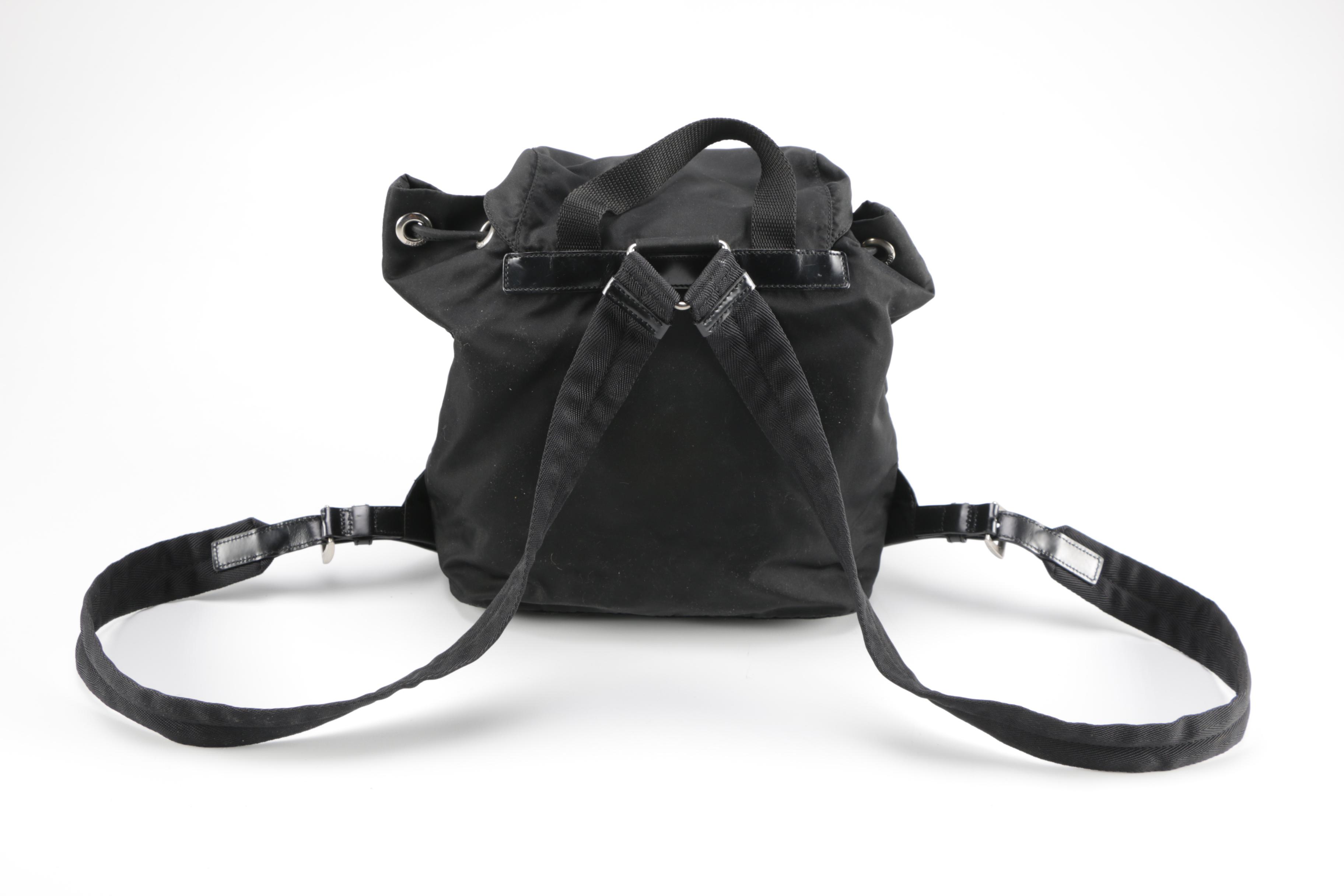 Black Prada Backpack