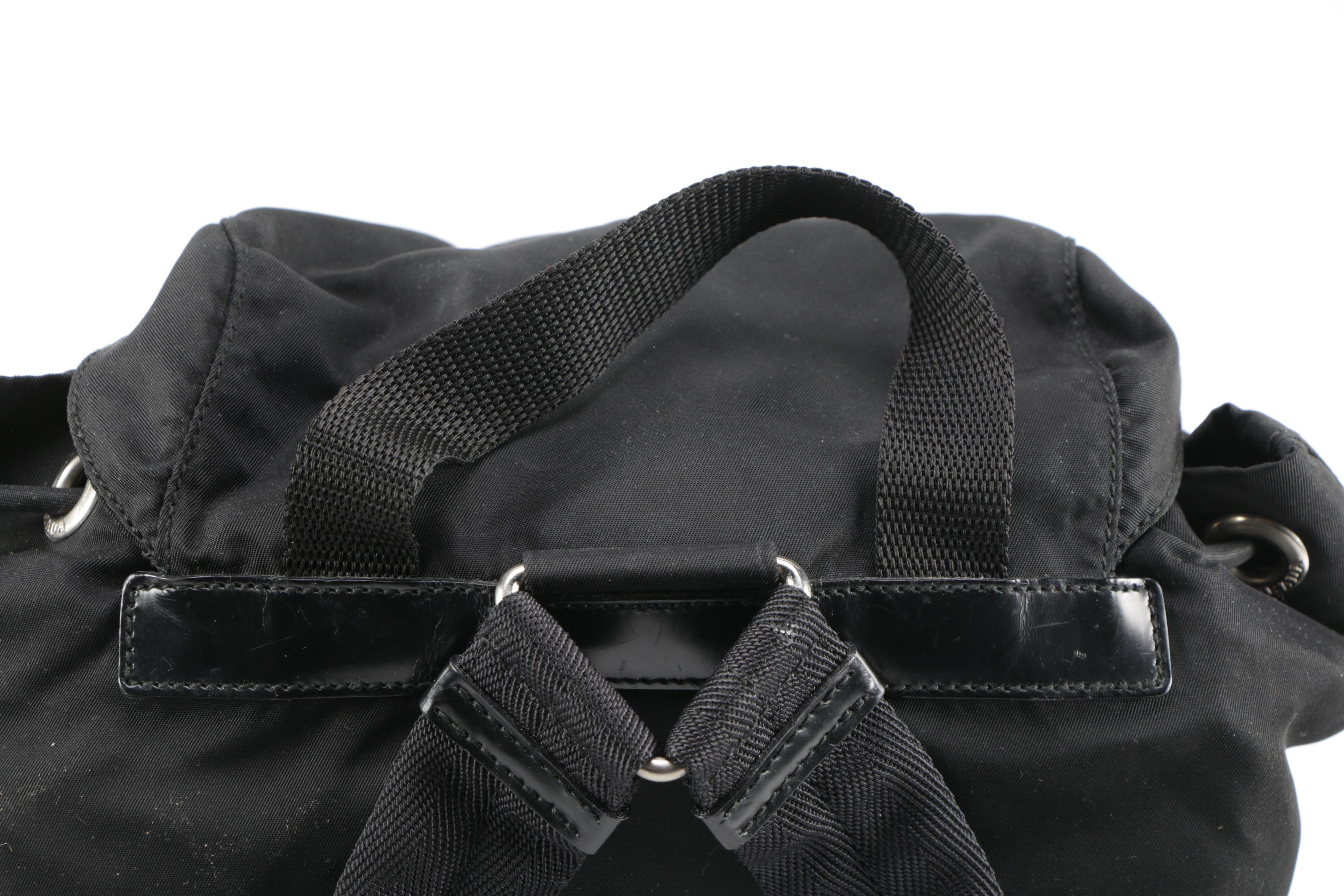 Black Prada Backpack