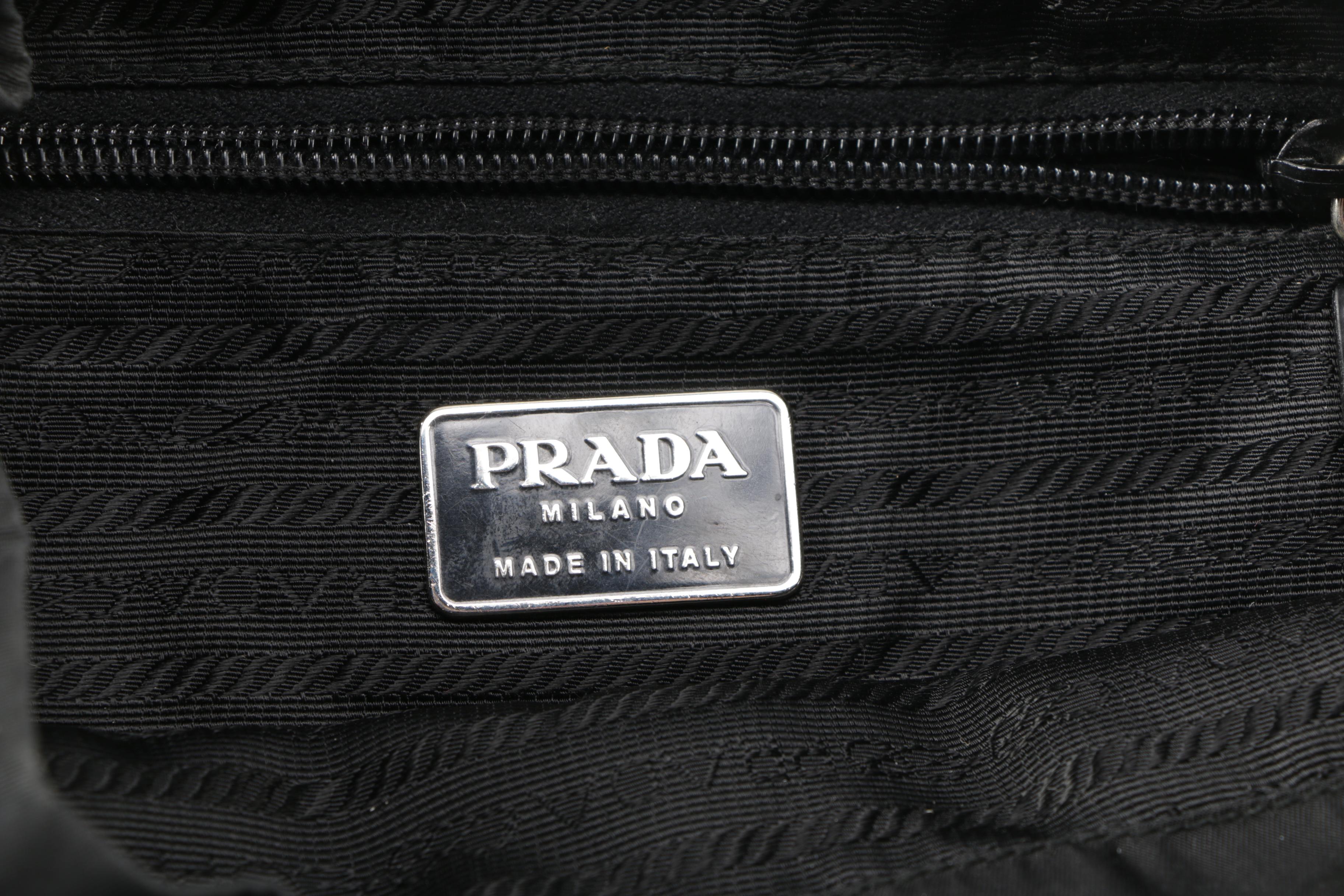Black Prada Backpack