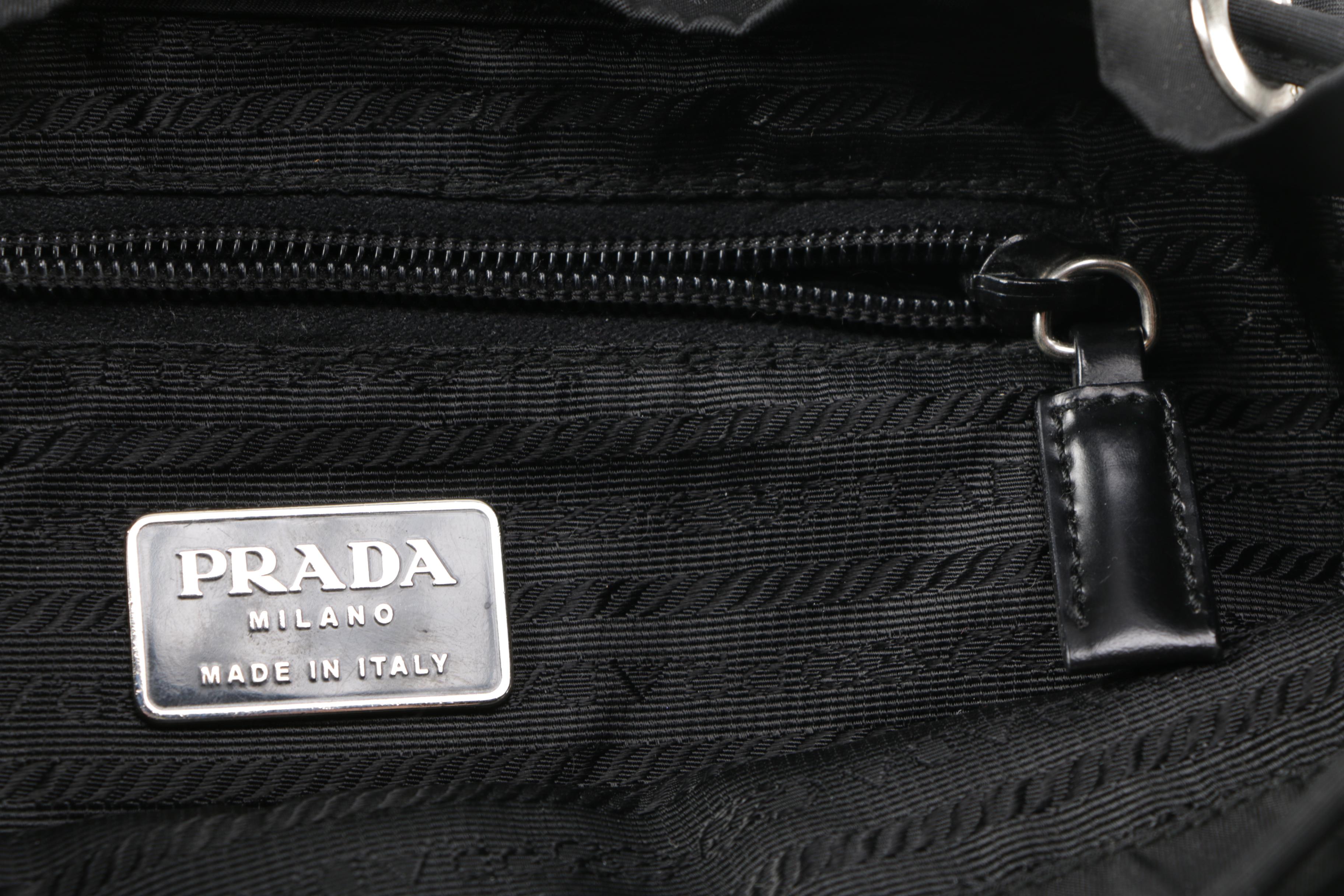 Black Prada Backpack