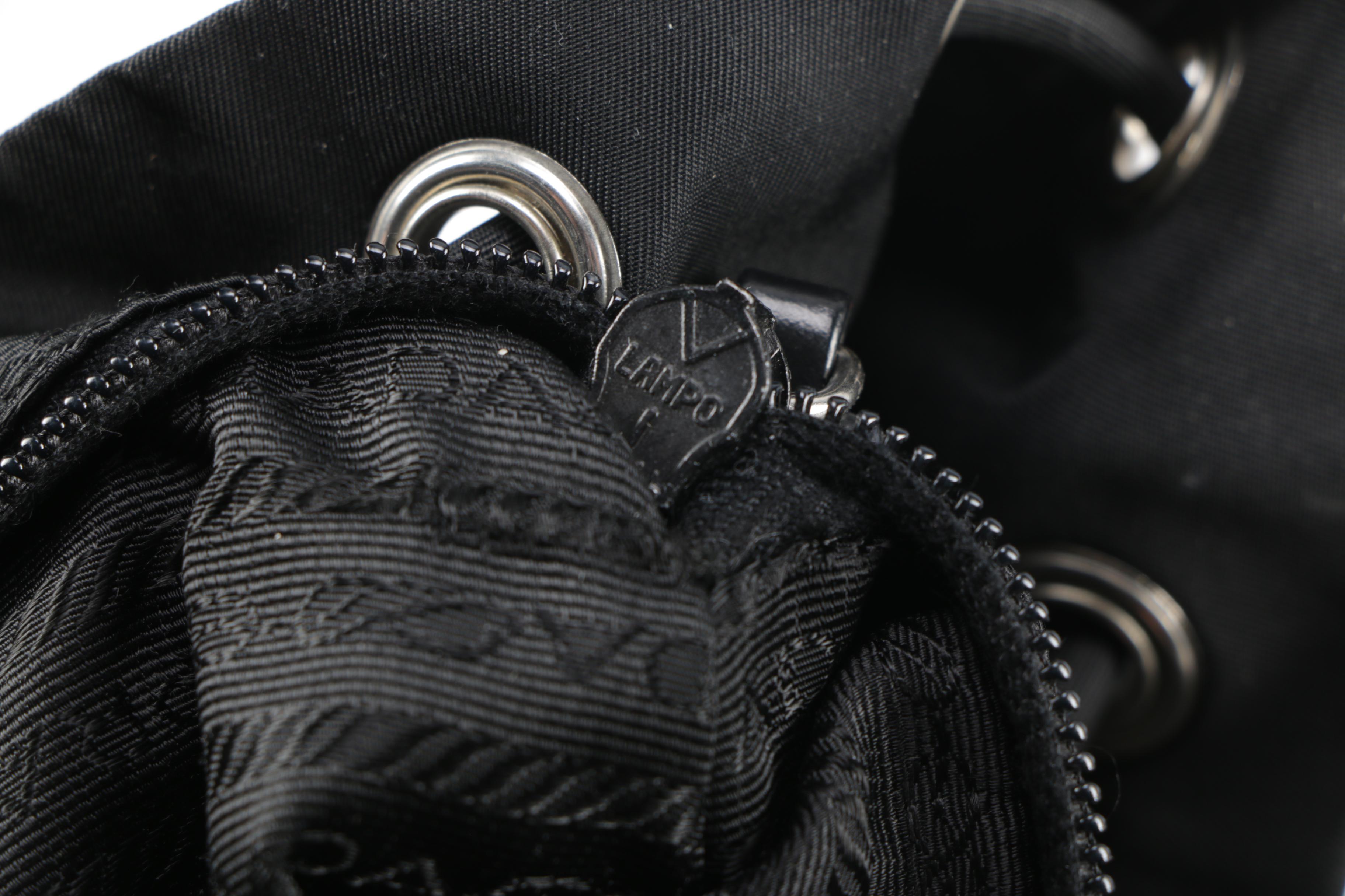 Black Prada Backpack