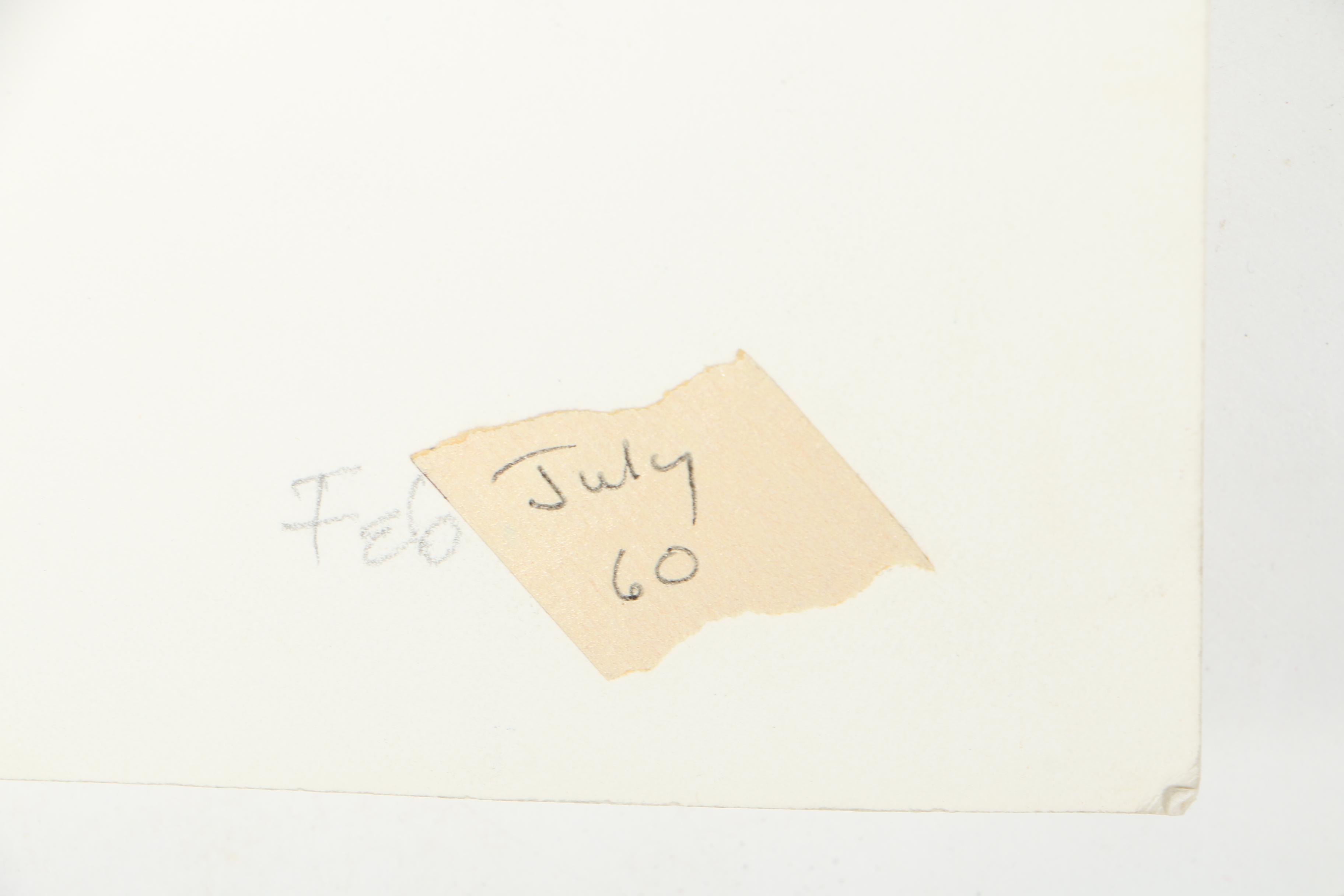 Richard C. Guy Ink Drawings of Various Manassas, VA Locations