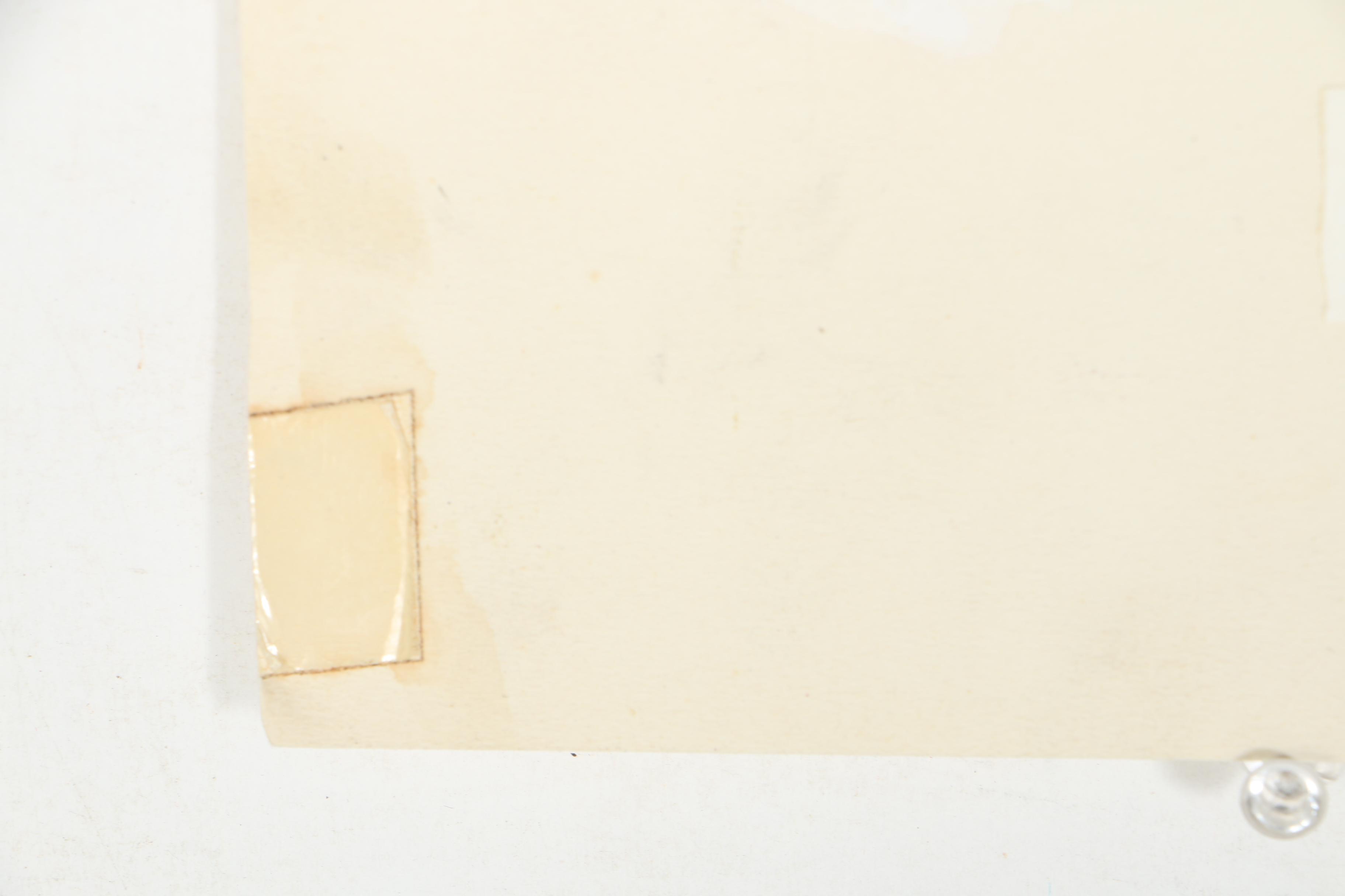 Richard C. Guy Ink Drawings of Various Manassas, VA Locations