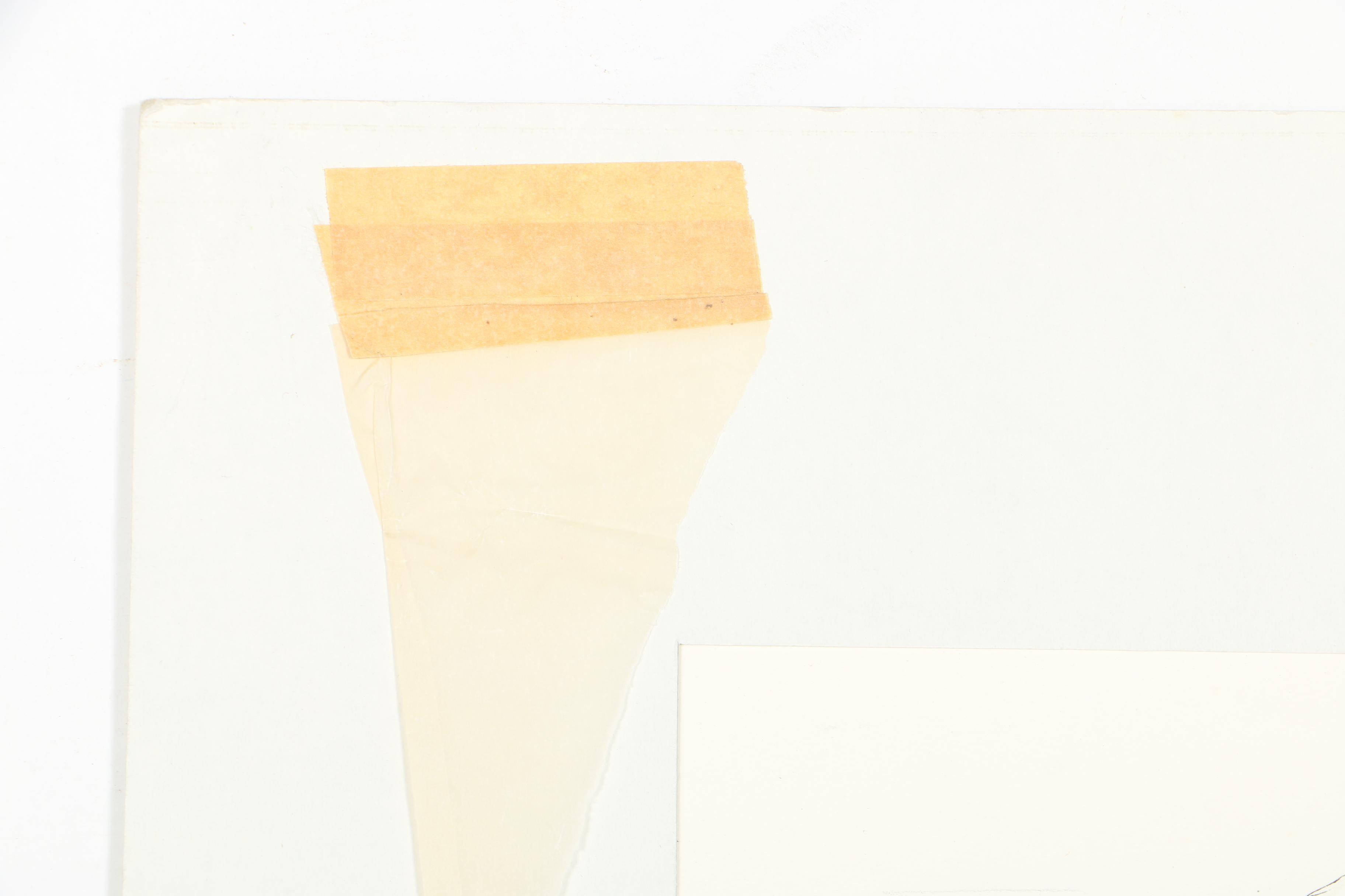 Richard C. Guy Ink Drawings of Various Manassas, VA Locations