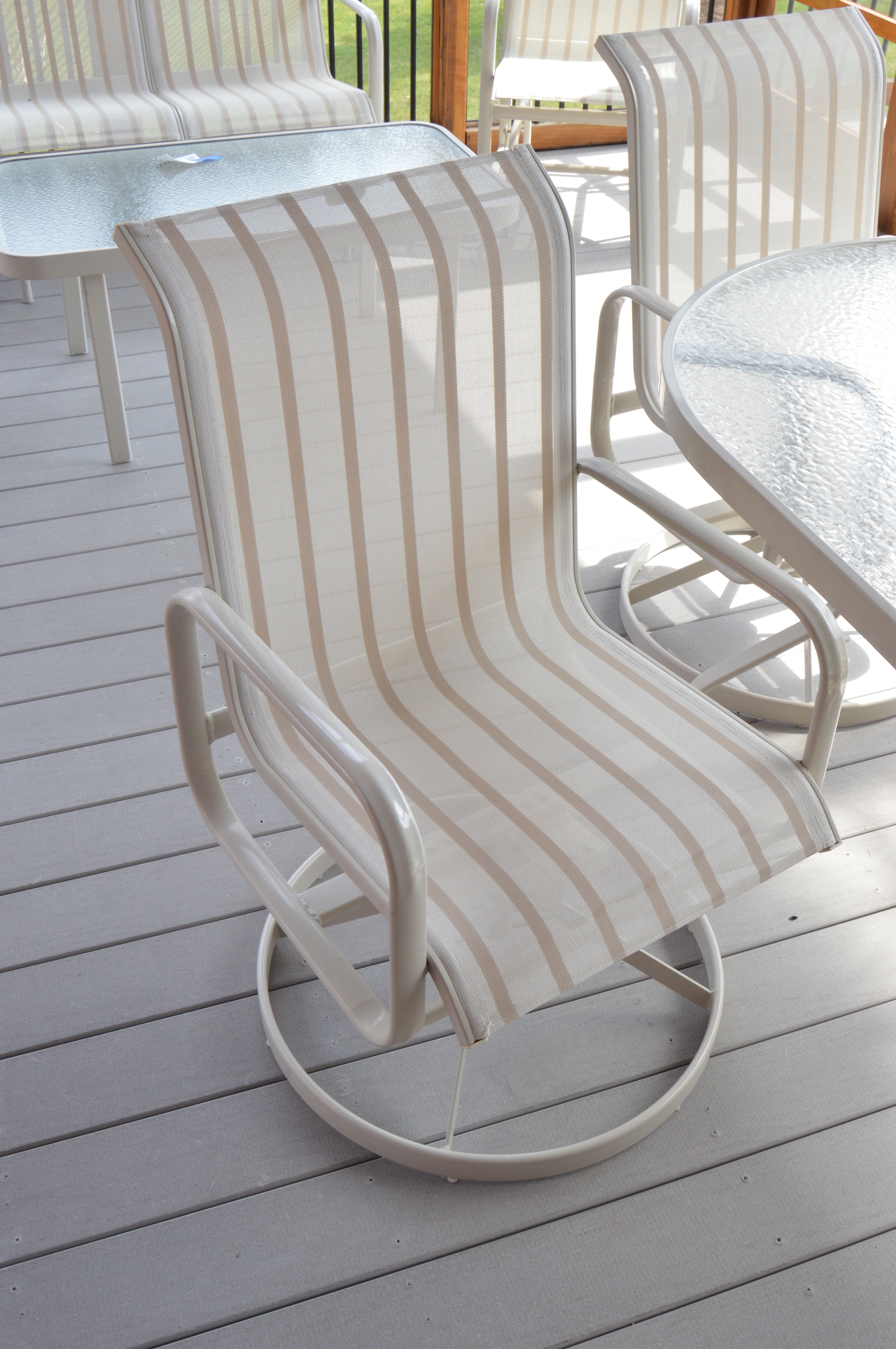 Outdoor Dining Table and Chair Set by Suncoast