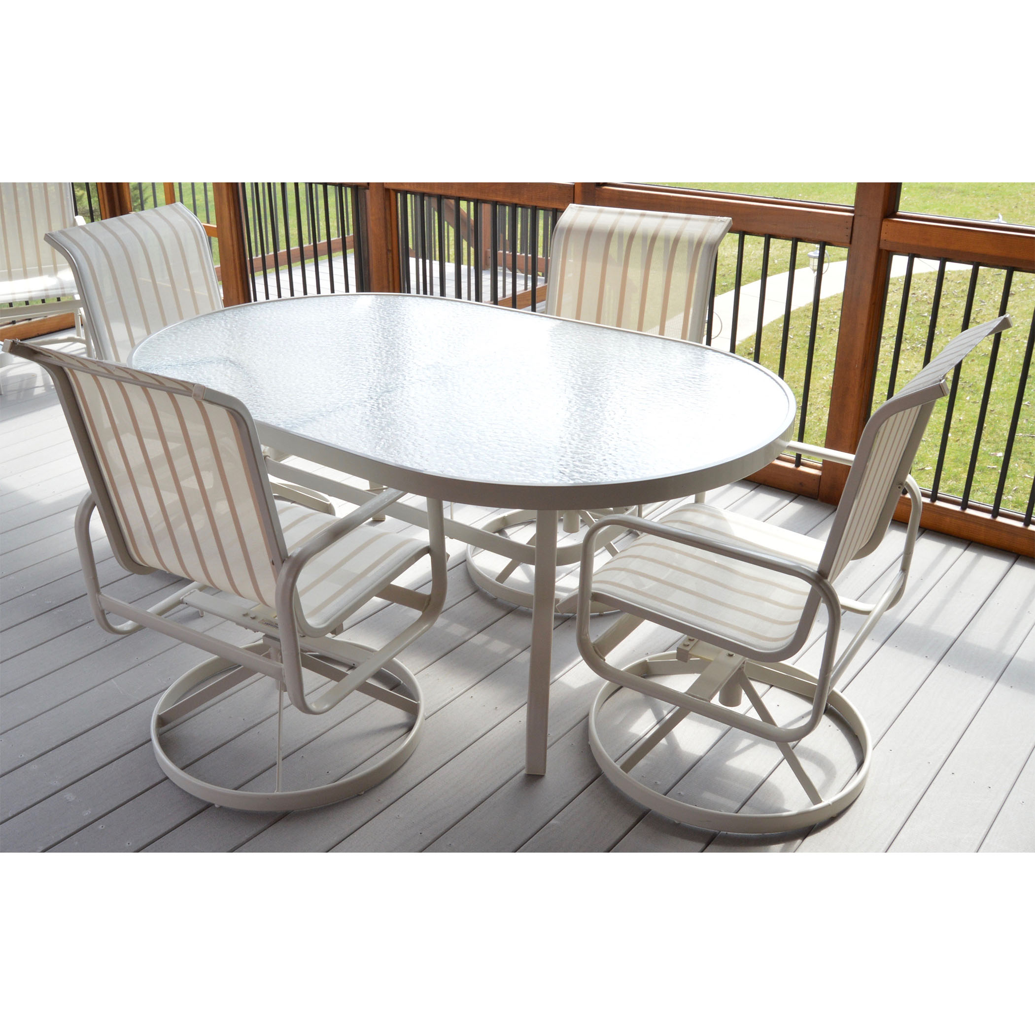 Outdoor Dining Table and Chair Set by Suncoast