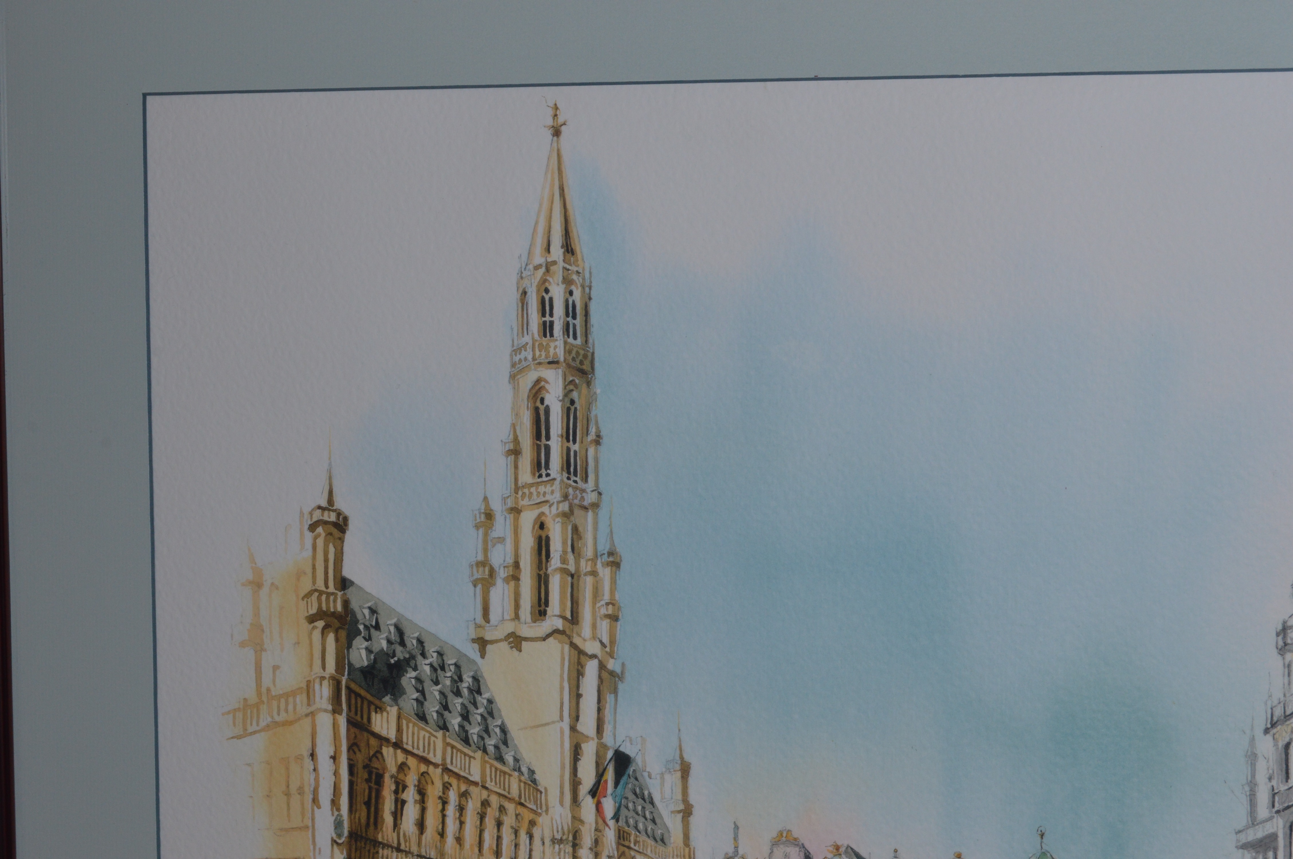 Pair of European Watercolors