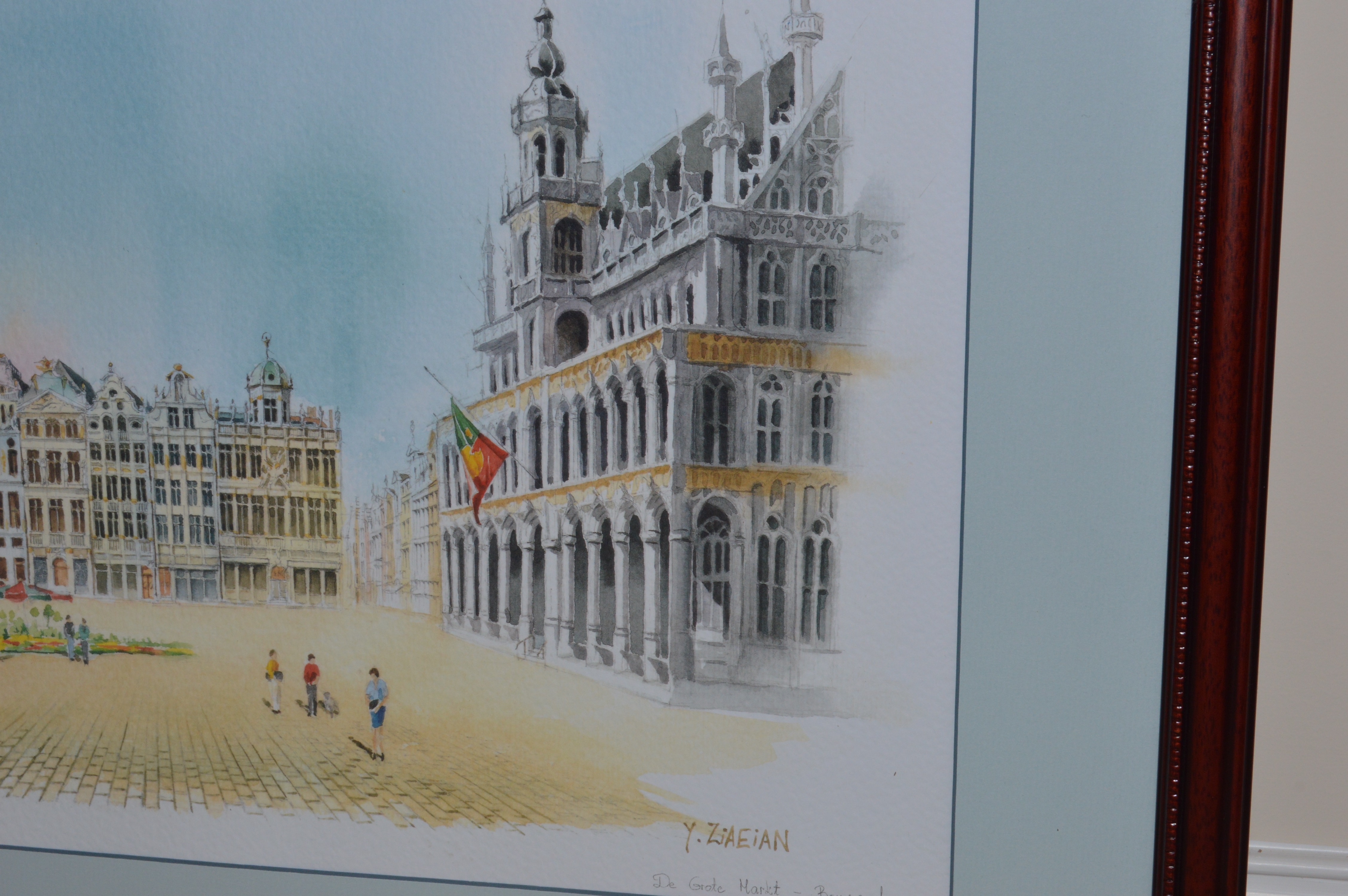 Pair of European Watercolors