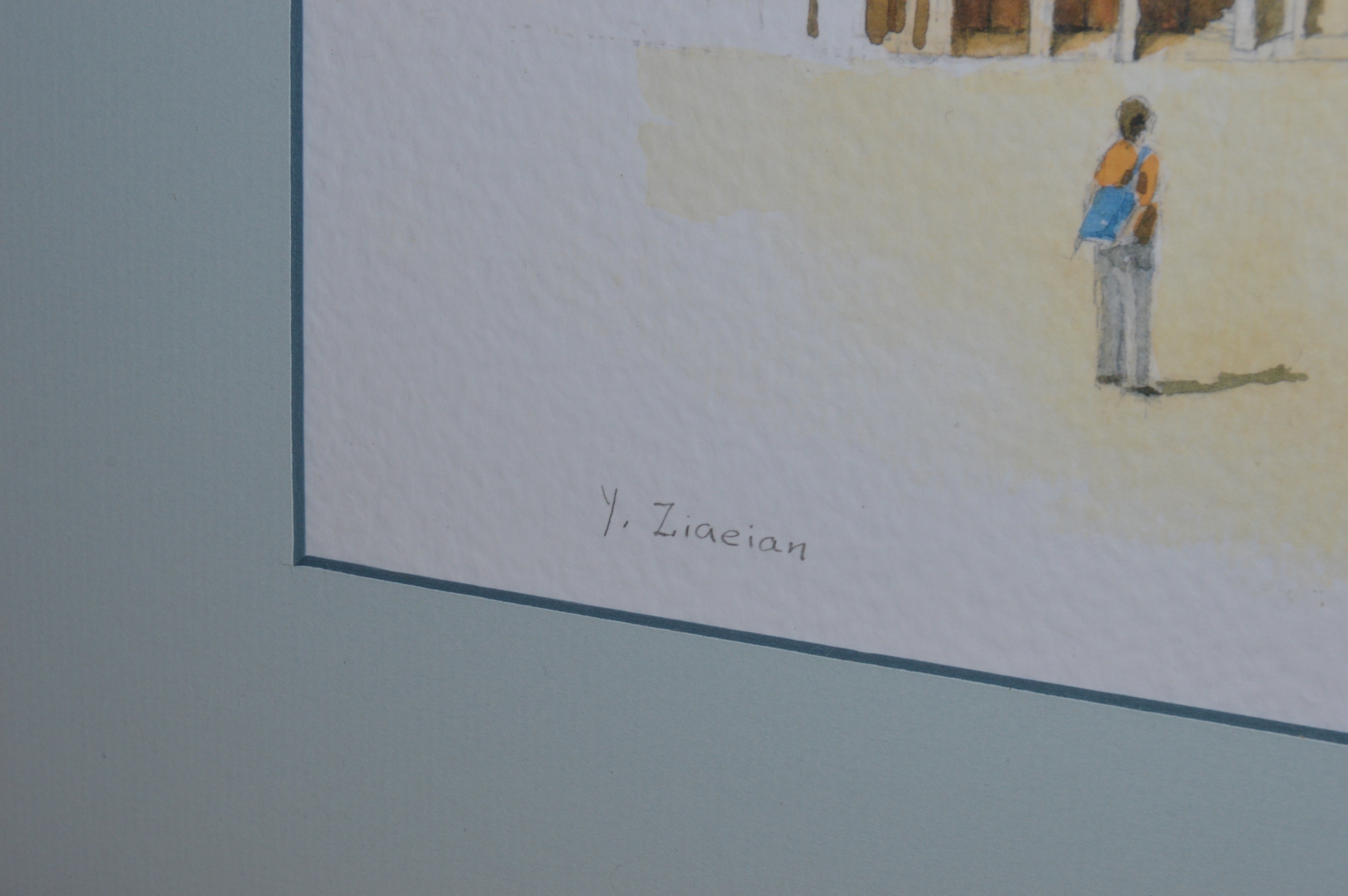 Pair of European Watercolors