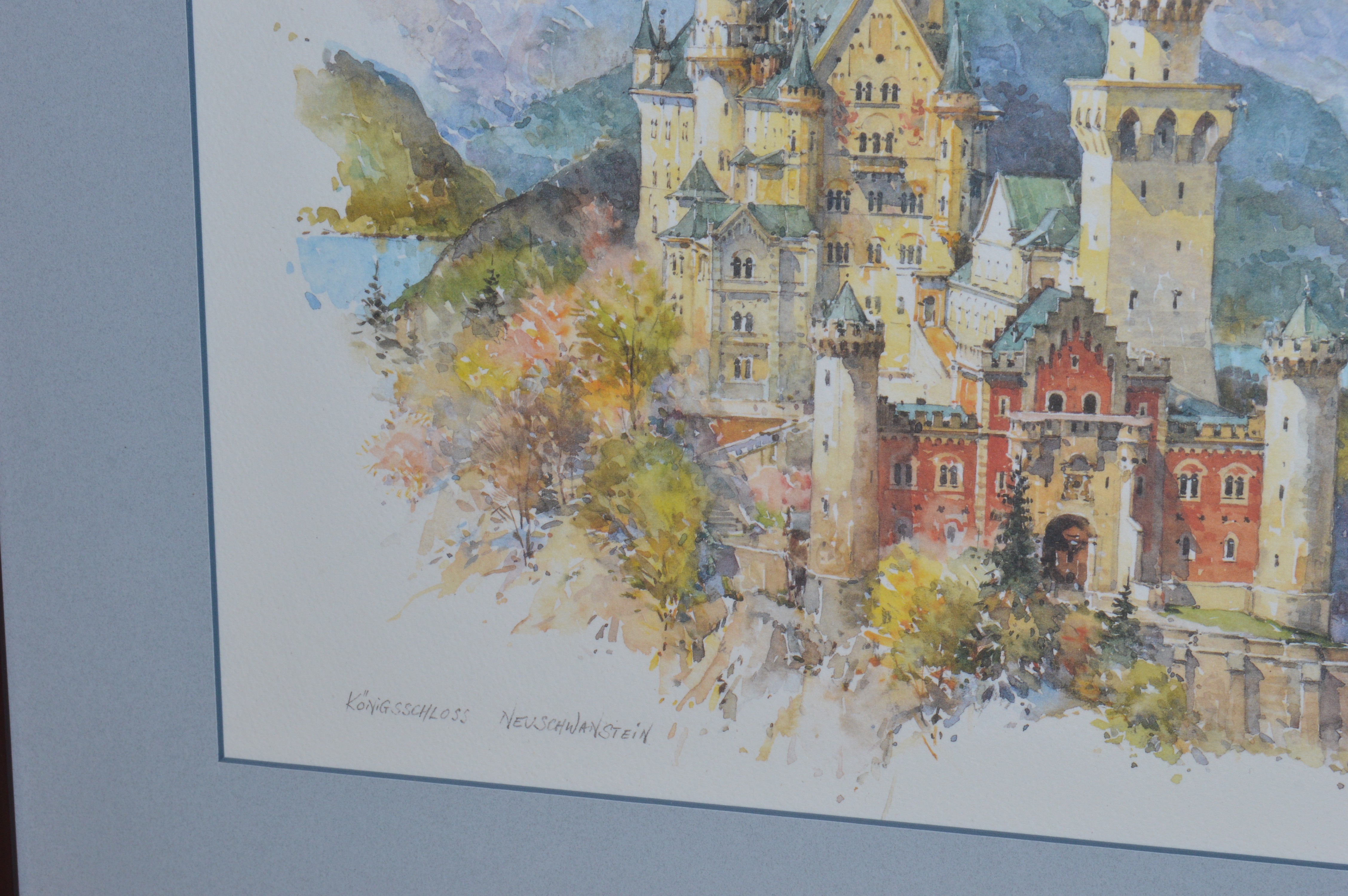 Pair of European Watercolors