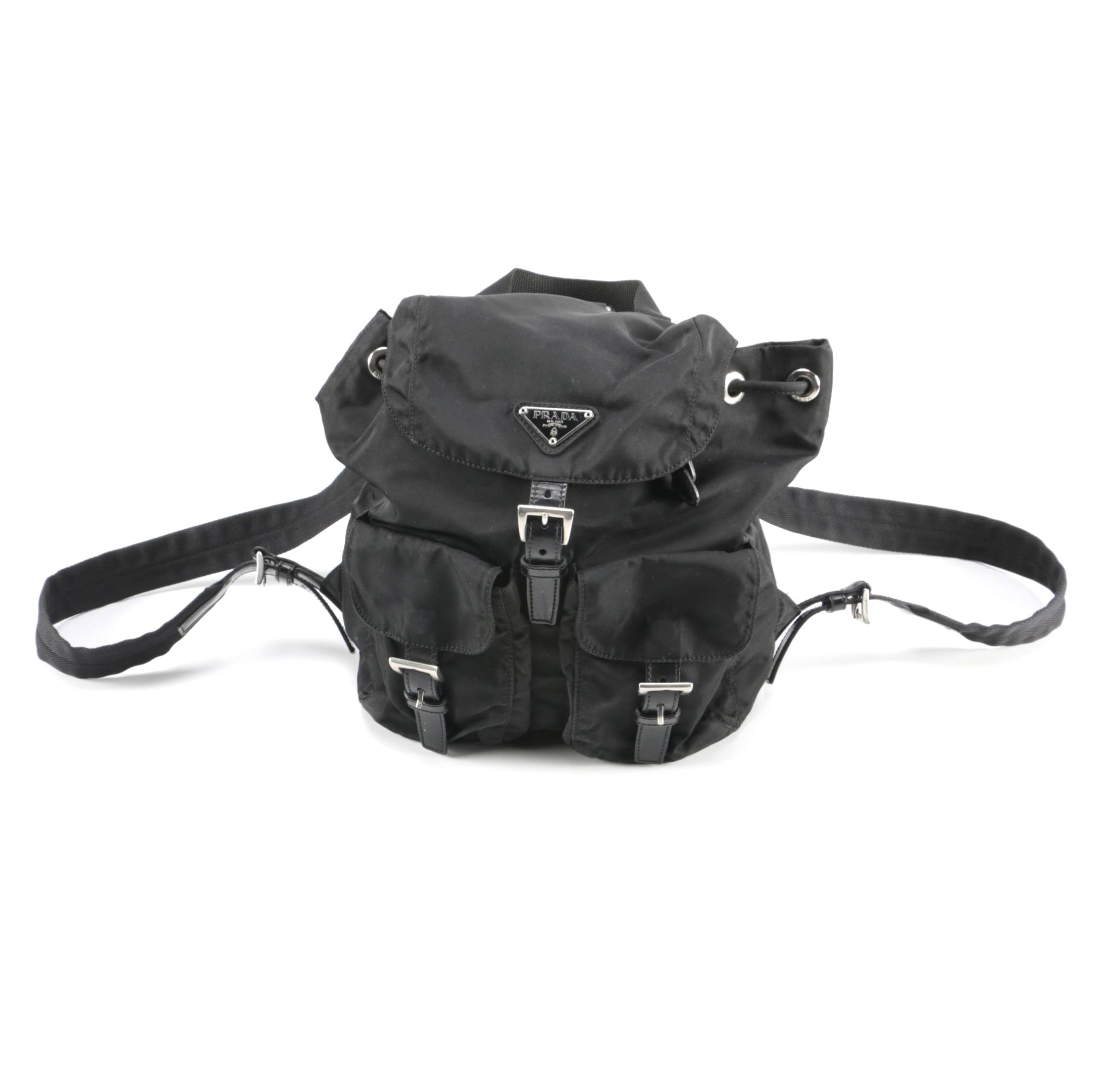 Black Prada Backpack