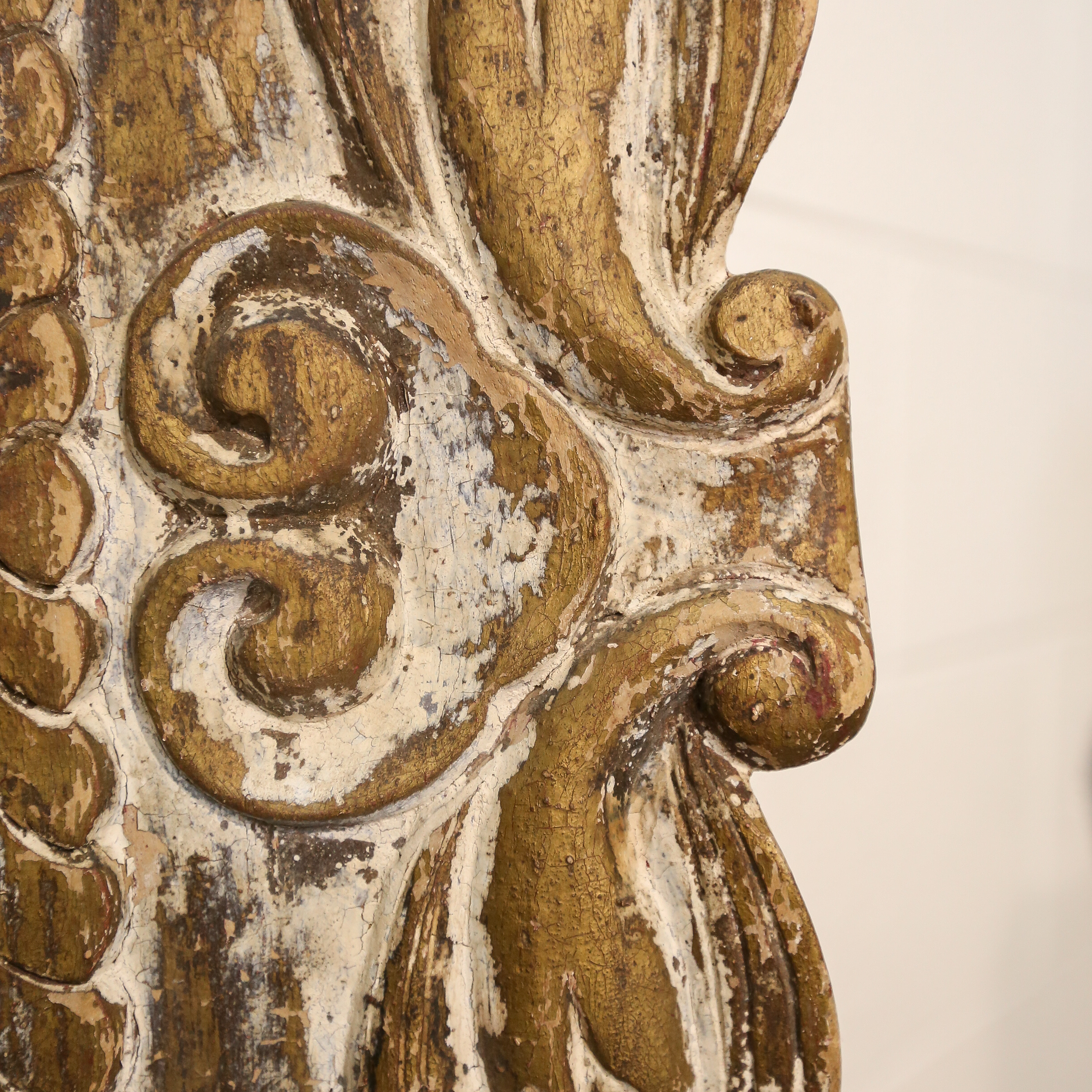 Large Ornate Wooden Wall Mirror