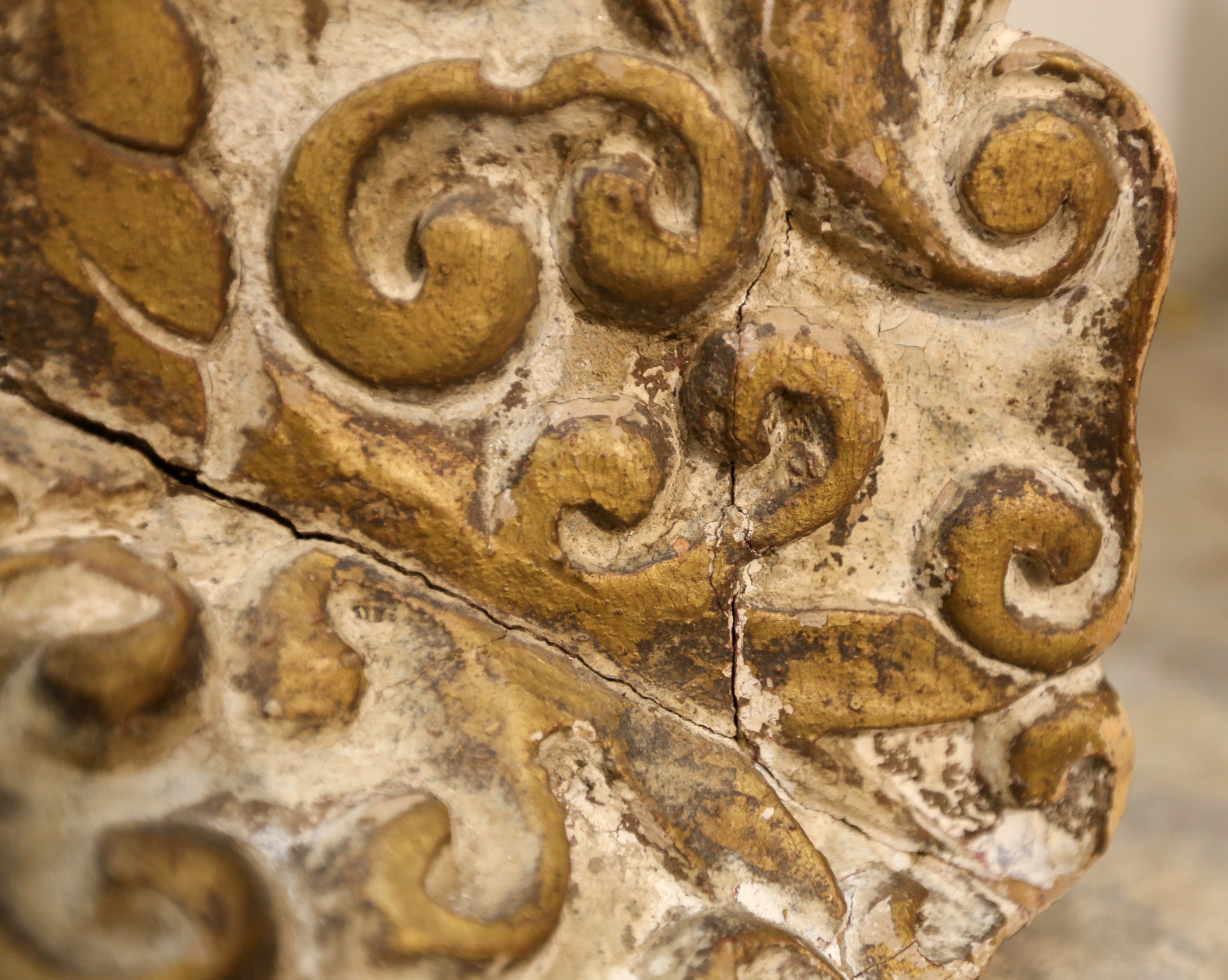 Large Ornate Wooden Wall Mirror